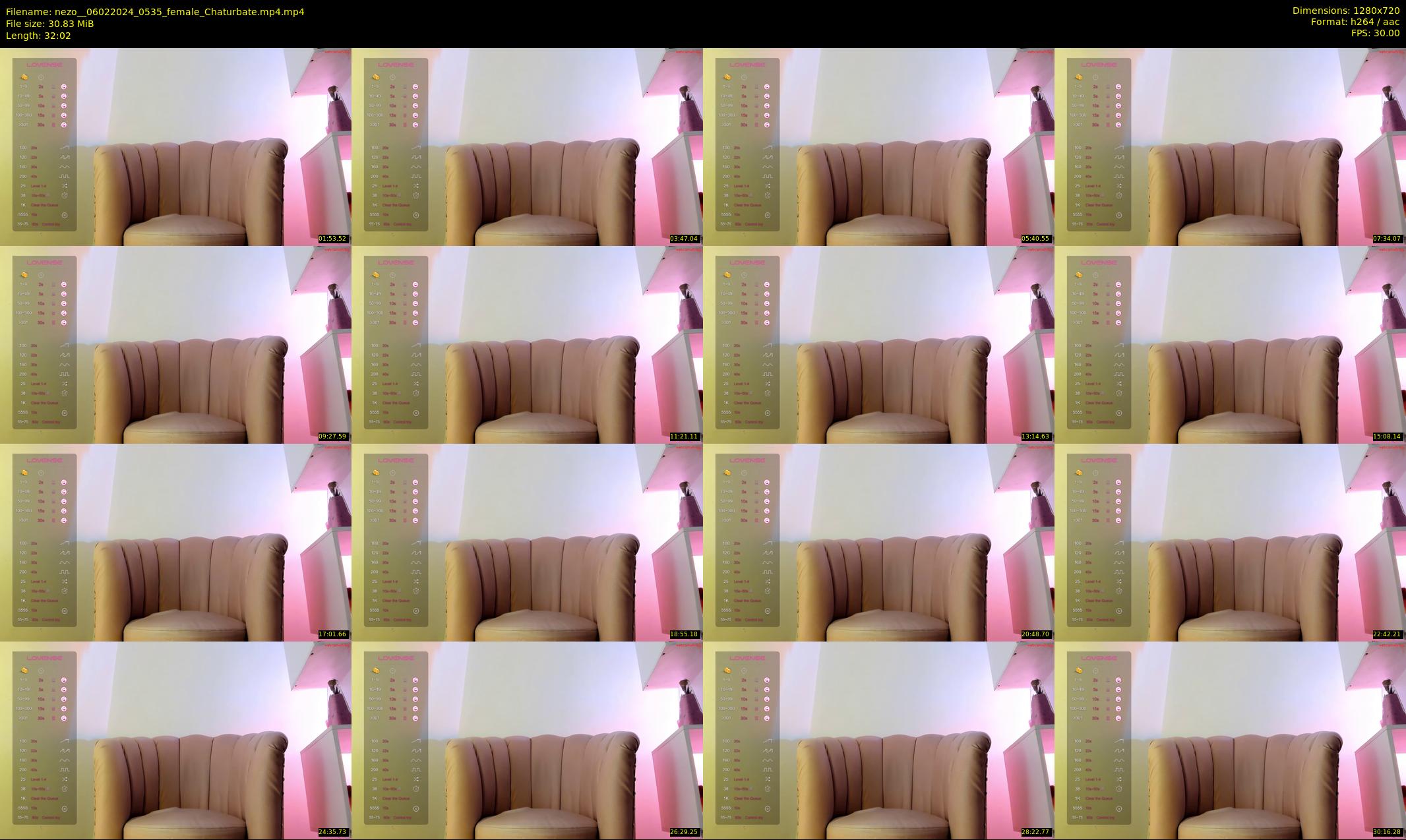 nezo_ — 33 minute Chaturbate female cam show recording, 720p, Feb 6, 2024