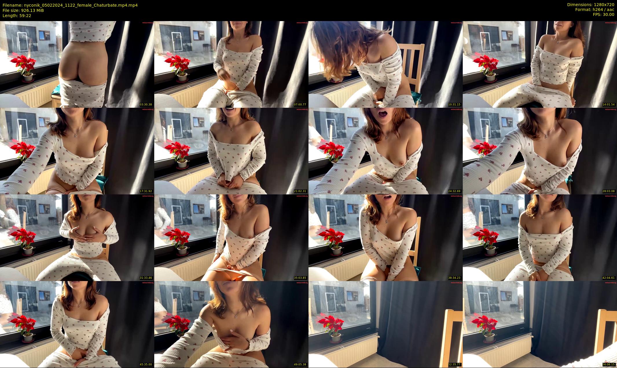 nyconik — 60 minute Chaturbate female cam show recording, 720p, Feb 5, 2024