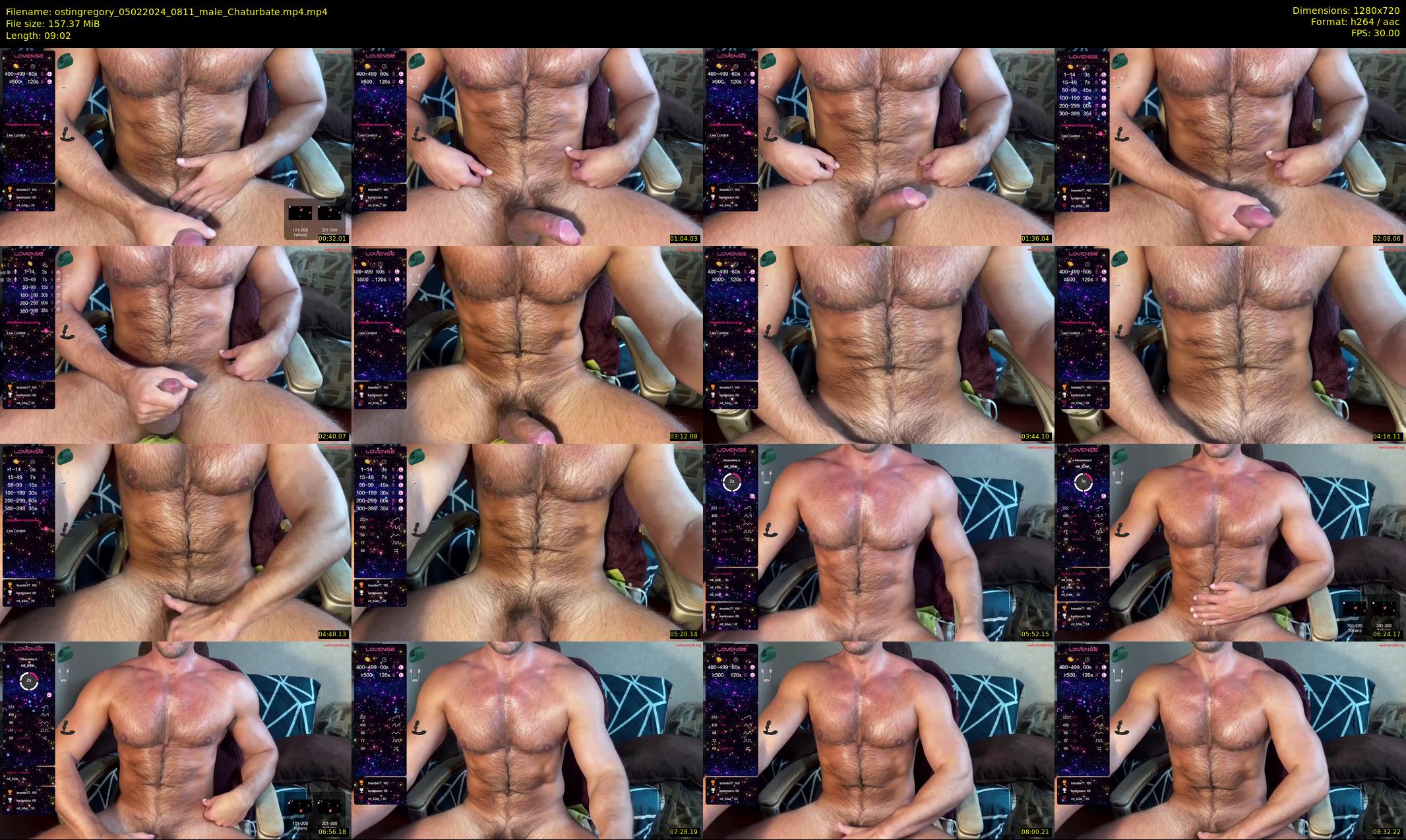 ostingregory — 10 minute Chaturbate male cam show recording, 720p, Feb 5, 2024