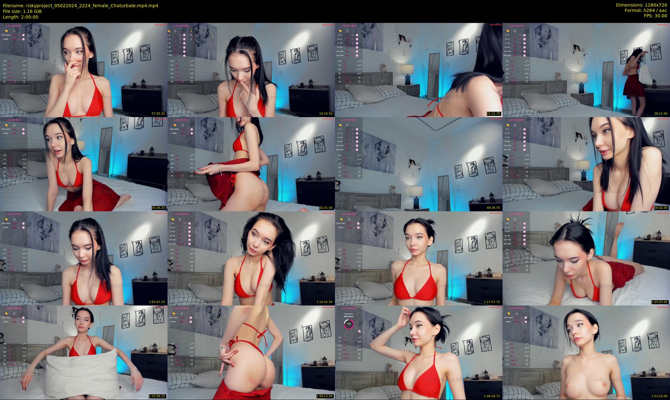 riskyproject — 120 minute Chaturbate couple cam show recording, 720p, Feb 5, 2024