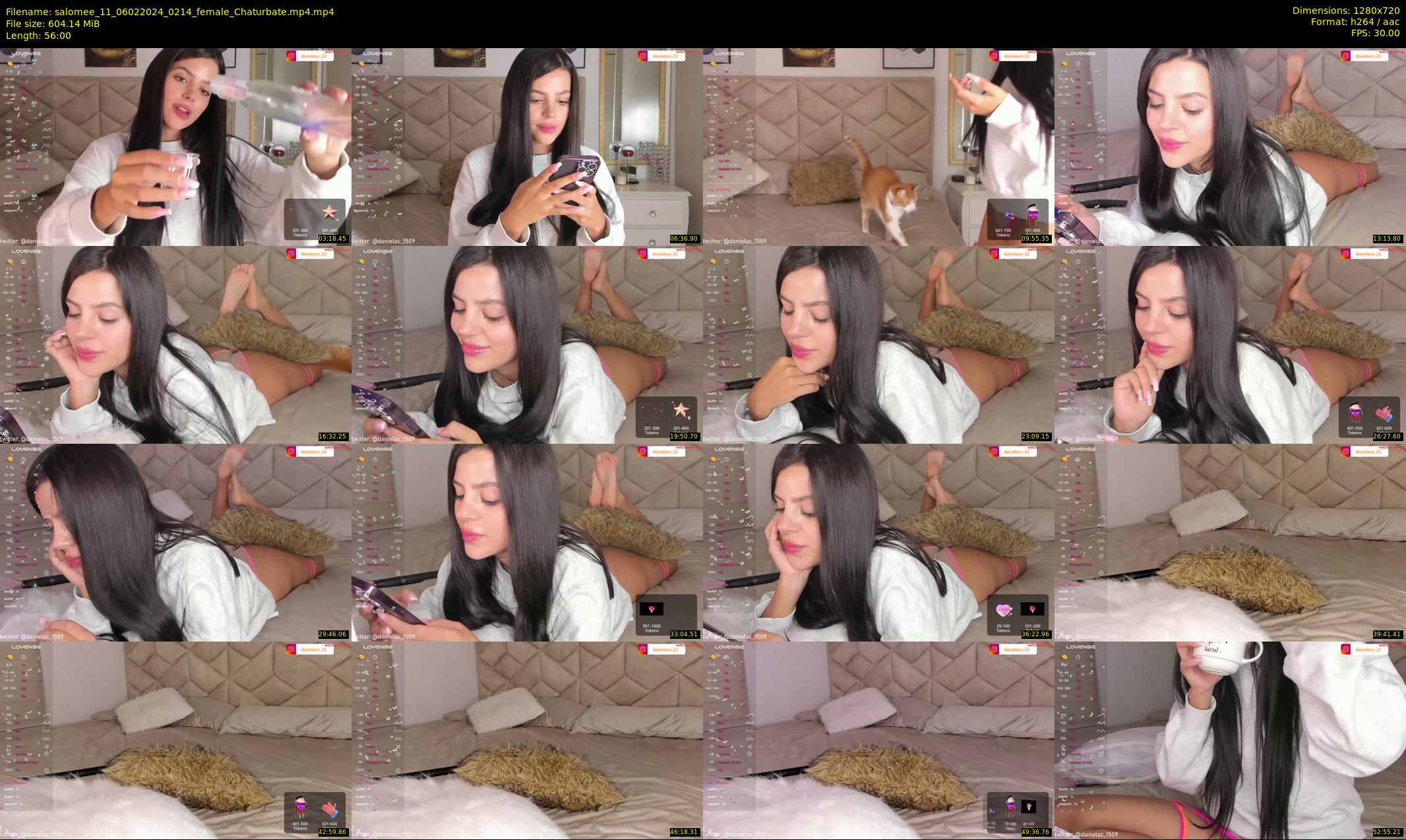 salomee_11 — 56 minute Chaturbate female cam show recording, 720p, Feb 6, 2024