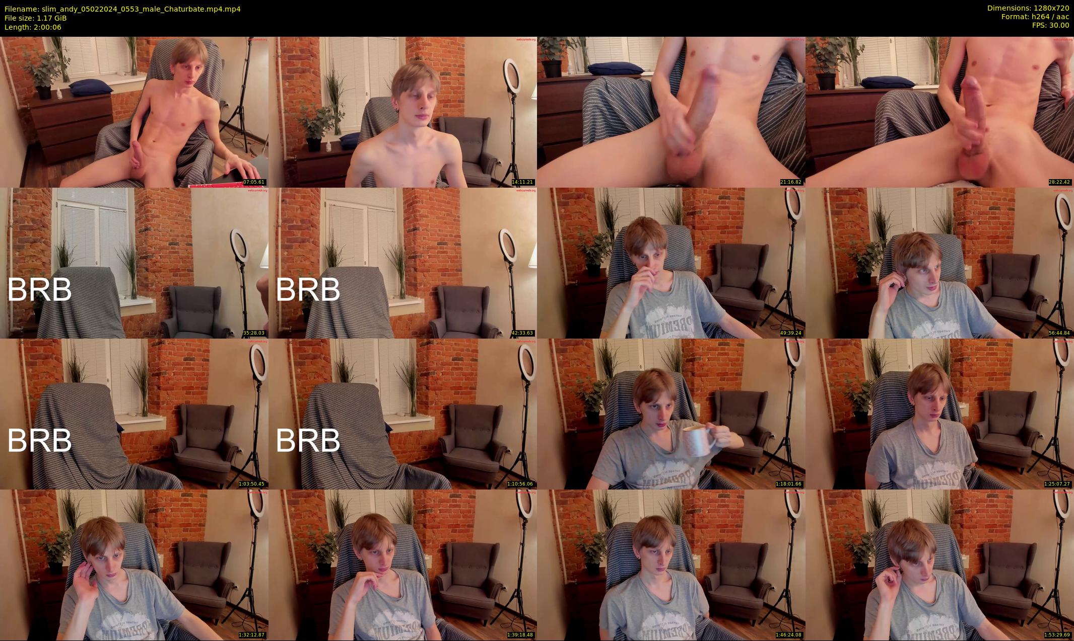 slim_andy — 121 minute Chaturbate male cam show recording, 720p, Feb 5, 2024