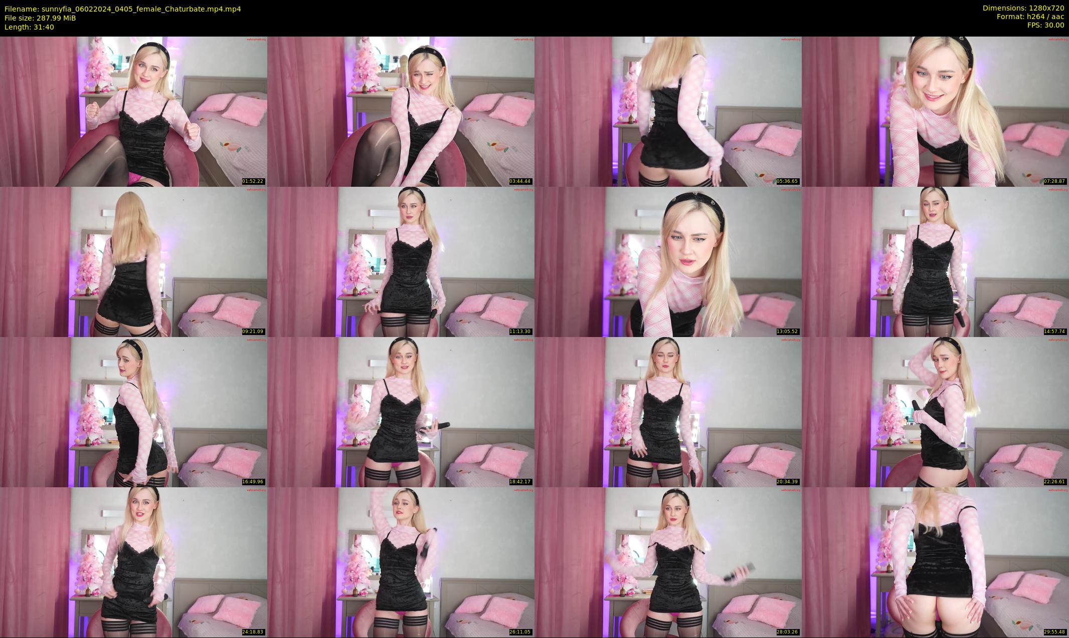 sunnyfia — 32 minute Chaturbate female cam show recording, 720p, Feb 6, 2024