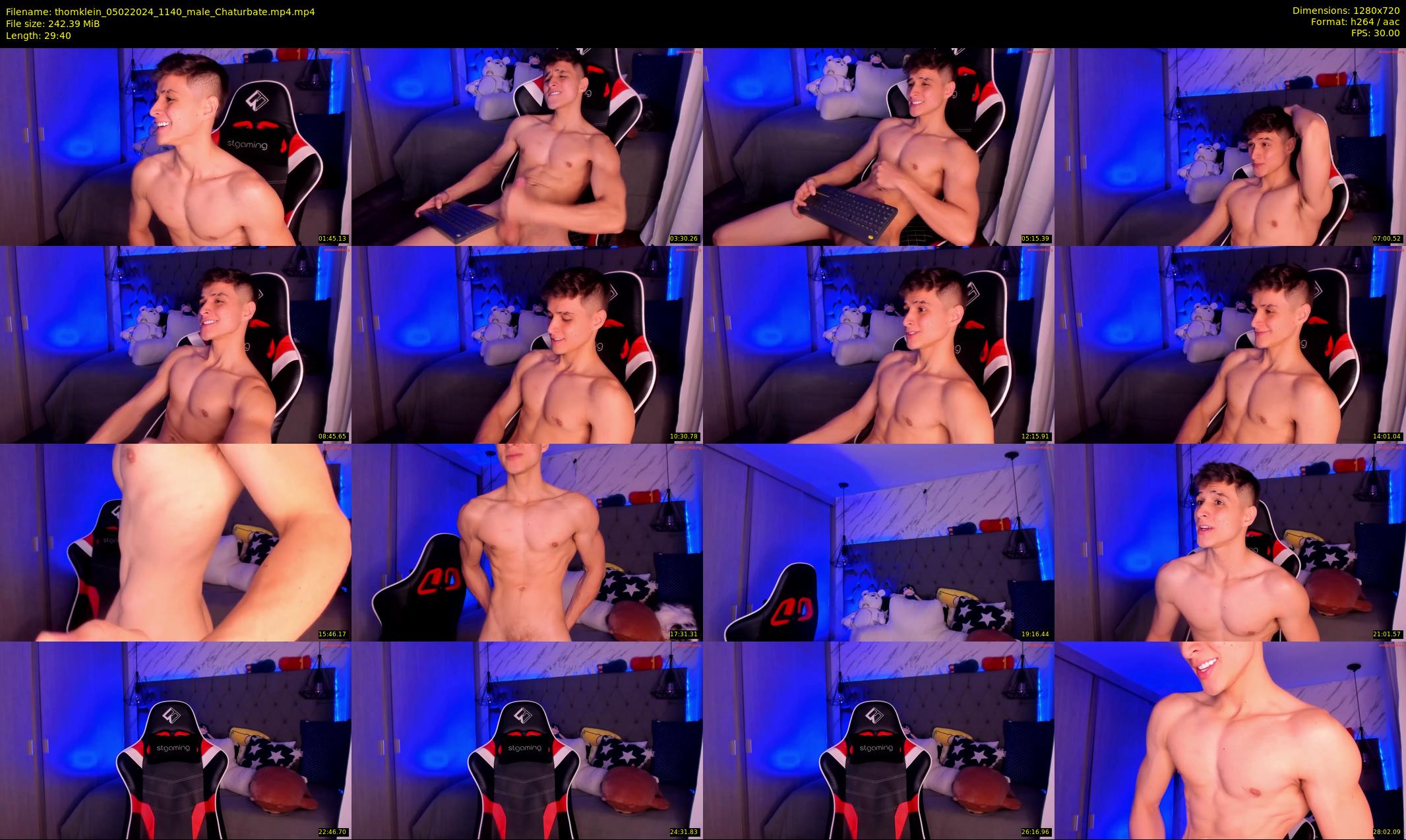 thomklein — 30 minute Chaturbate male cam show recording, 720p, Feb 5, 2024