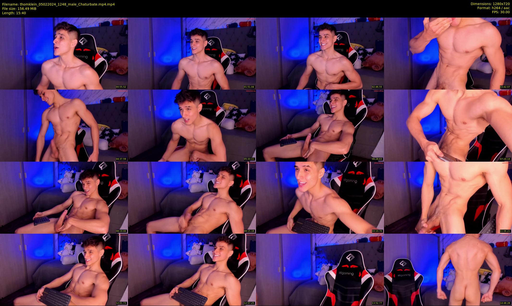 thomklein — 16 minute Chaturbate male cam show recording, 720p, Feb 5, 2024