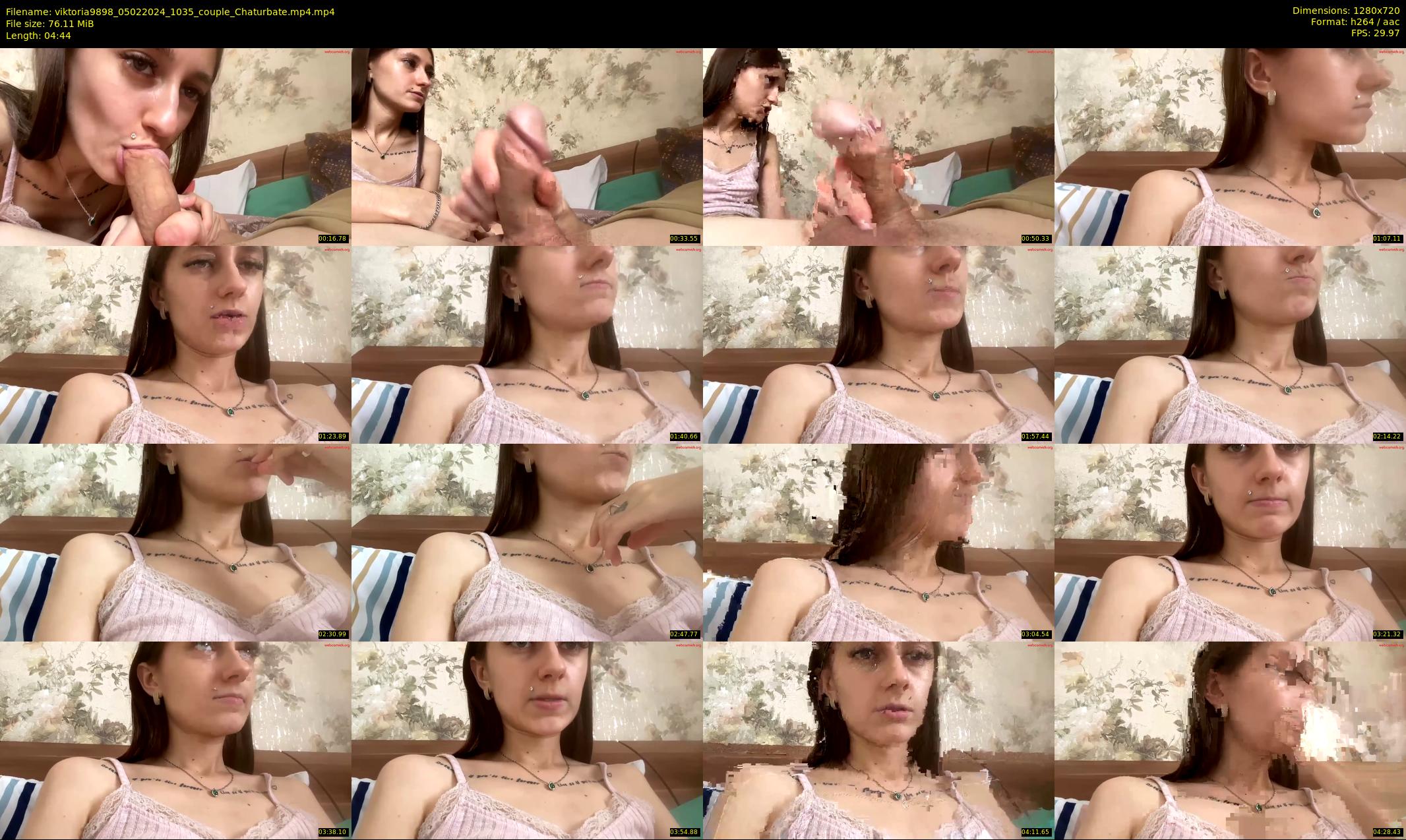 viktoria9898 — 5 minute Chaturbate couple cam show recording, 720p, Feb 5, 2024