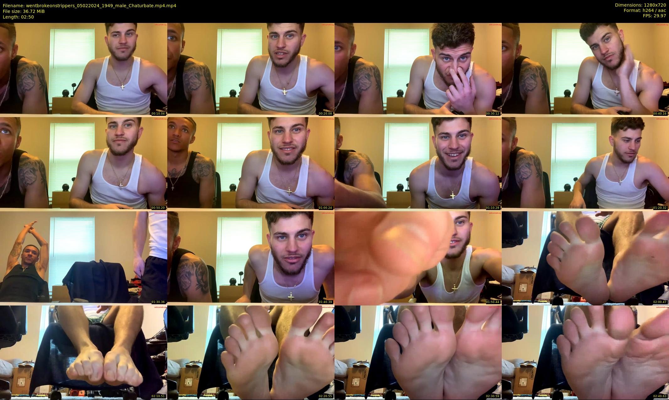 wentbrokeonstrippers — 3 minute Chaturbate male cam show recording, 720p, Feb 5, 2024