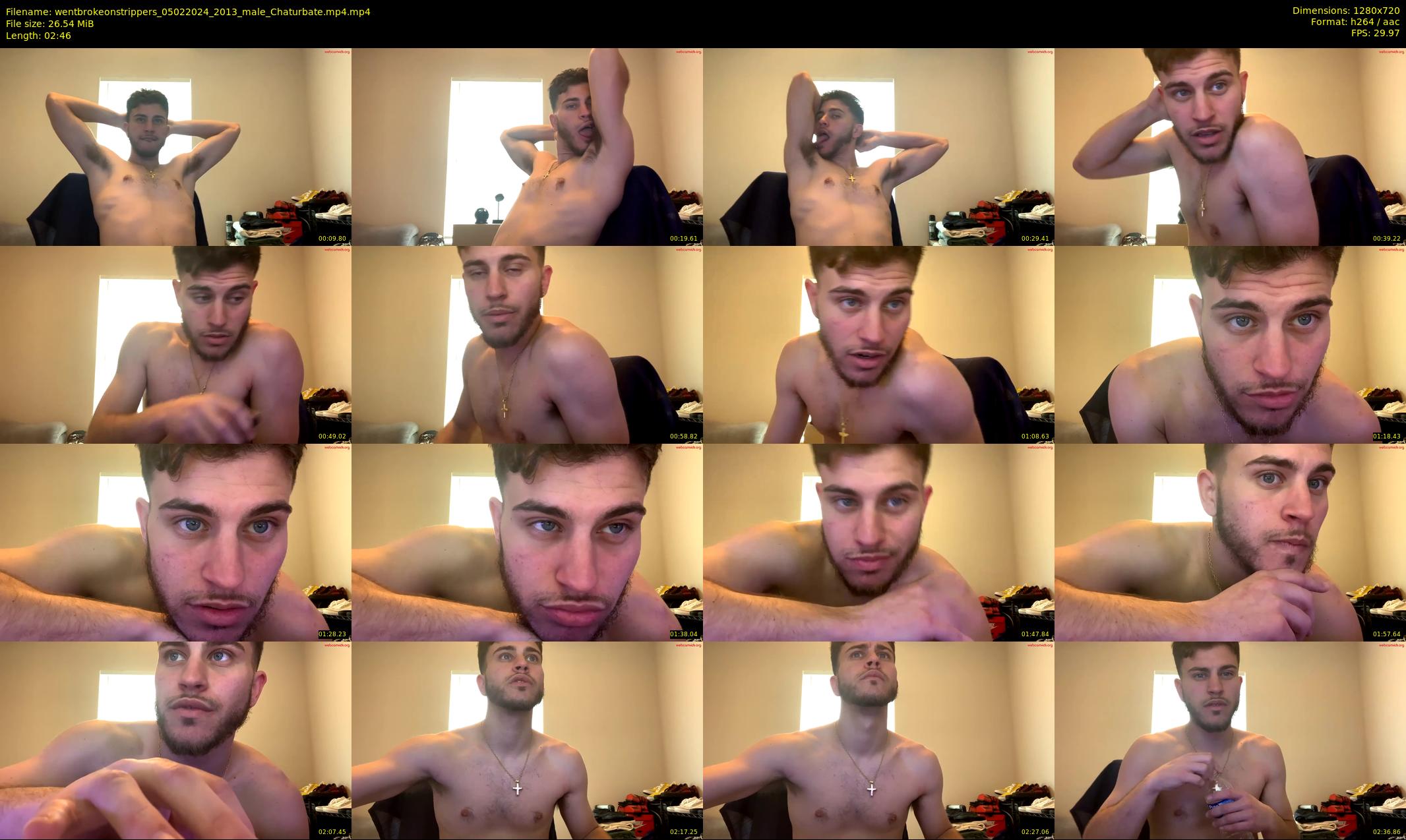 wentbrokeonstrippers — 3 minute Chaturbate male cam show recording, 720p, Feb 5, 2024