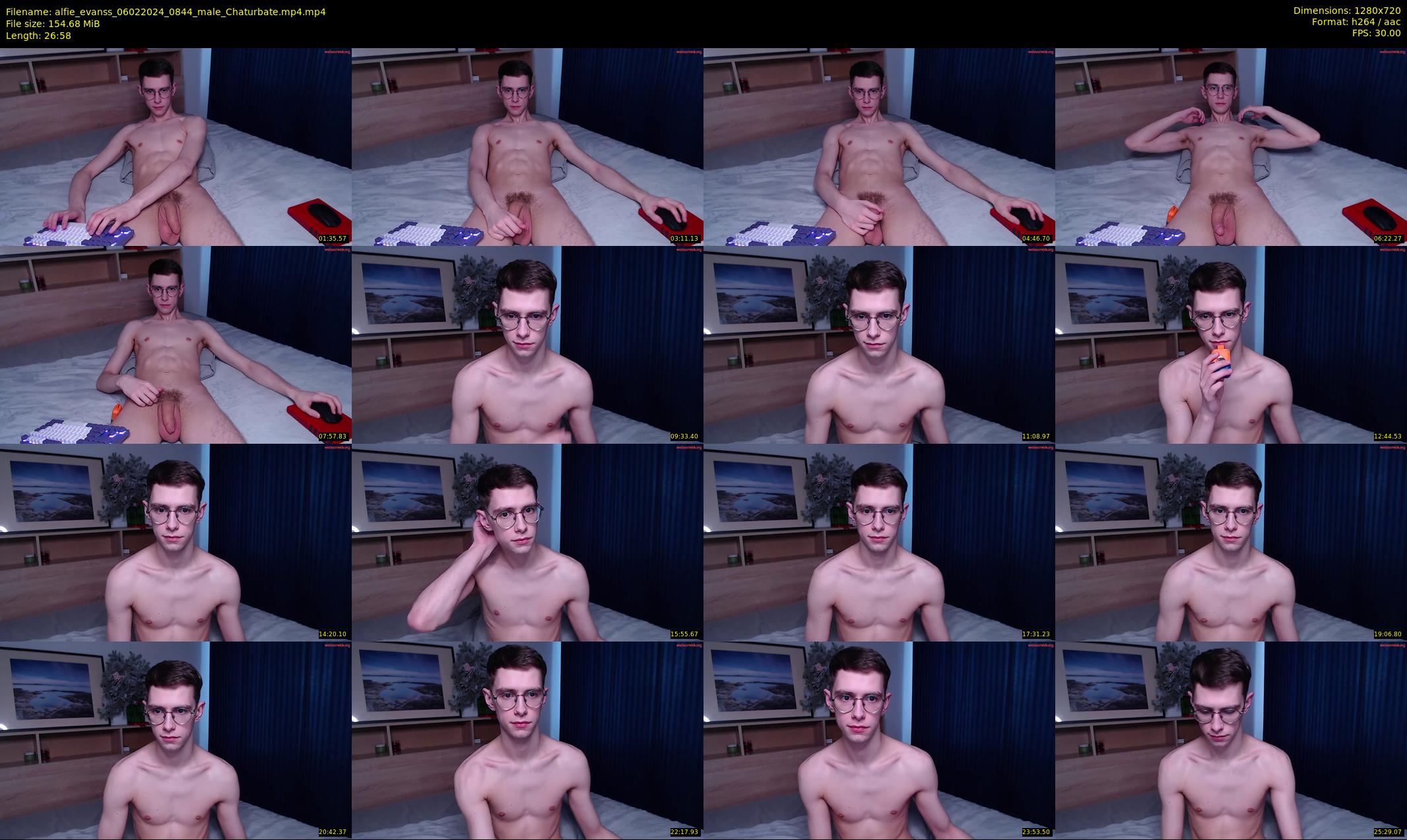 alfie_evanss — 27 minute Chaturbate male cam show recording, 720p, Feb 6, 2024