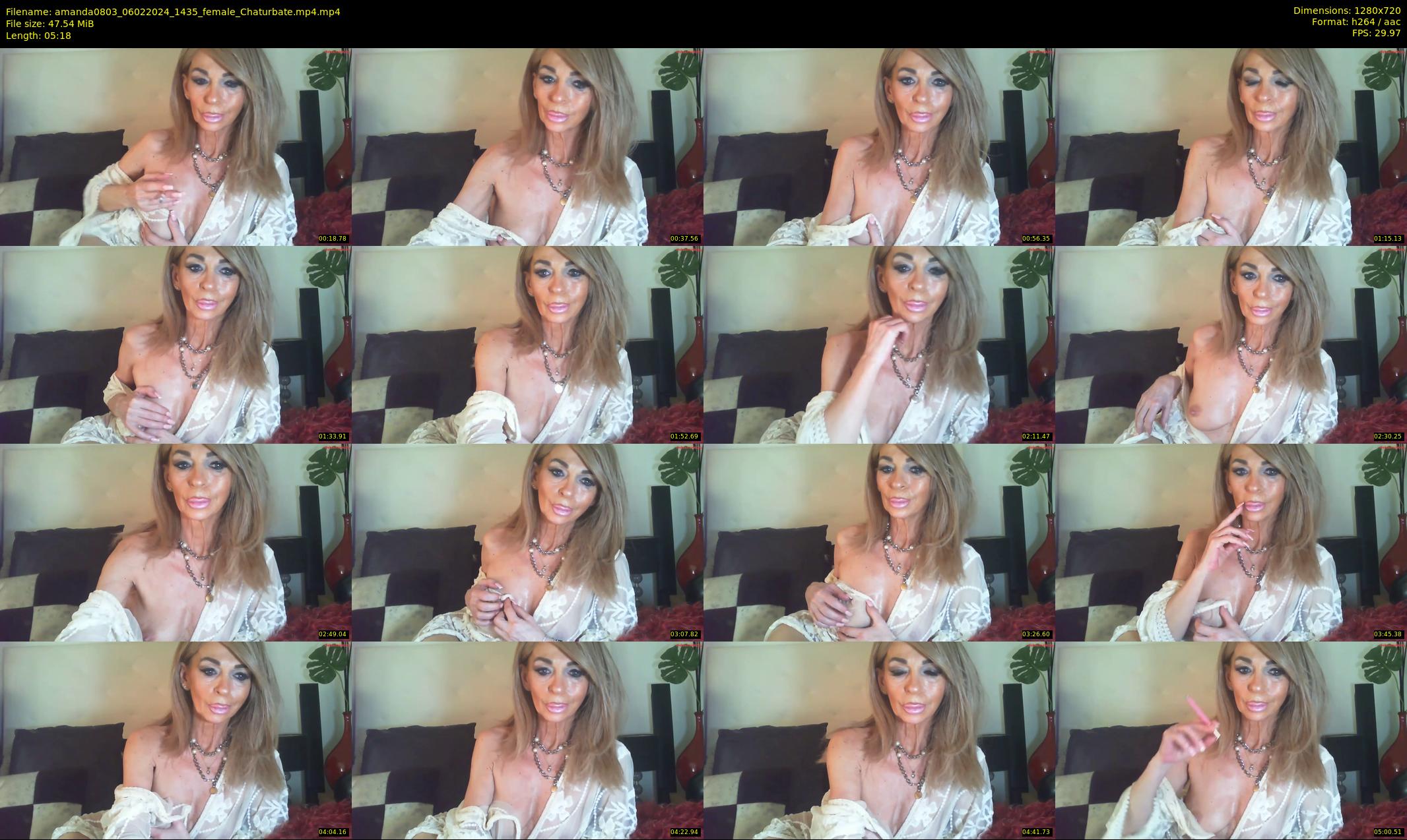 amanda0803 — 6 minute Chaturbate female cam show recording, 720p, Feb 6, 2024