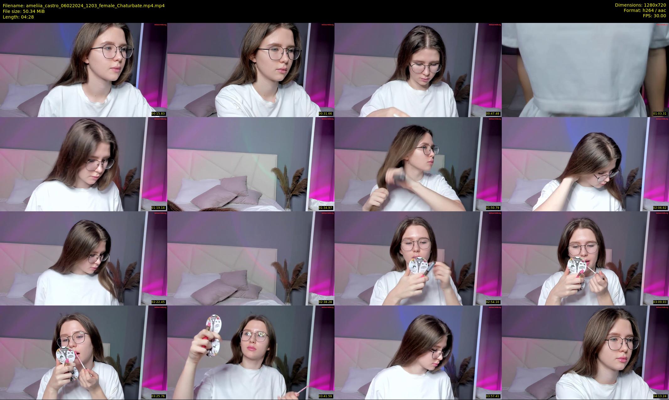 ameliia_castro — 5 minute Chaturbate female cam show recording, 720p, Feb 6, 2024