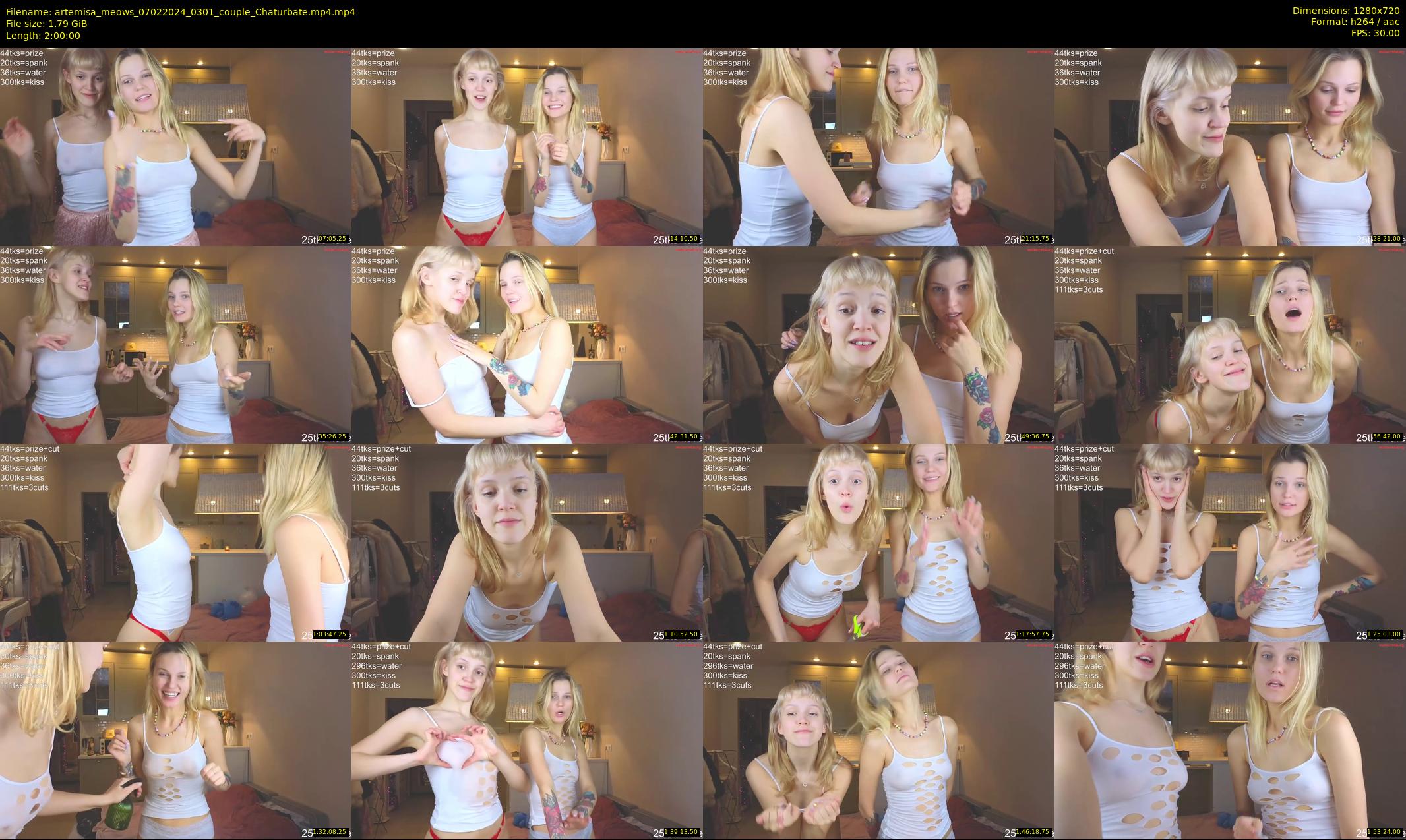 artemisa_meows — 120 minute Chaturbate couple cam show recording, 720p, Feb 7, 2024
