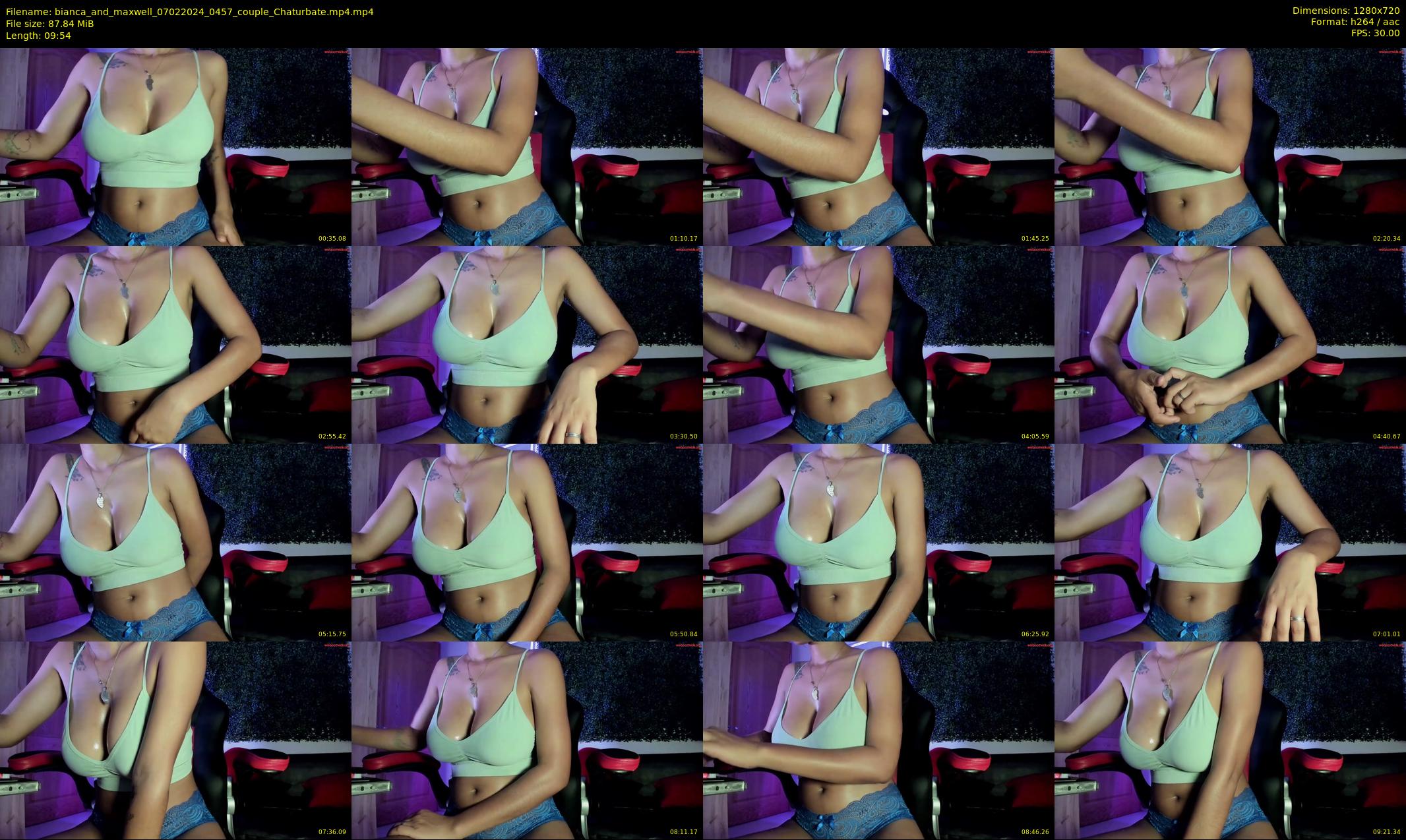 bianca_and_maxwell — 10 minute Chaturbate couple cam show recording, 720p, Feb 7, 2024