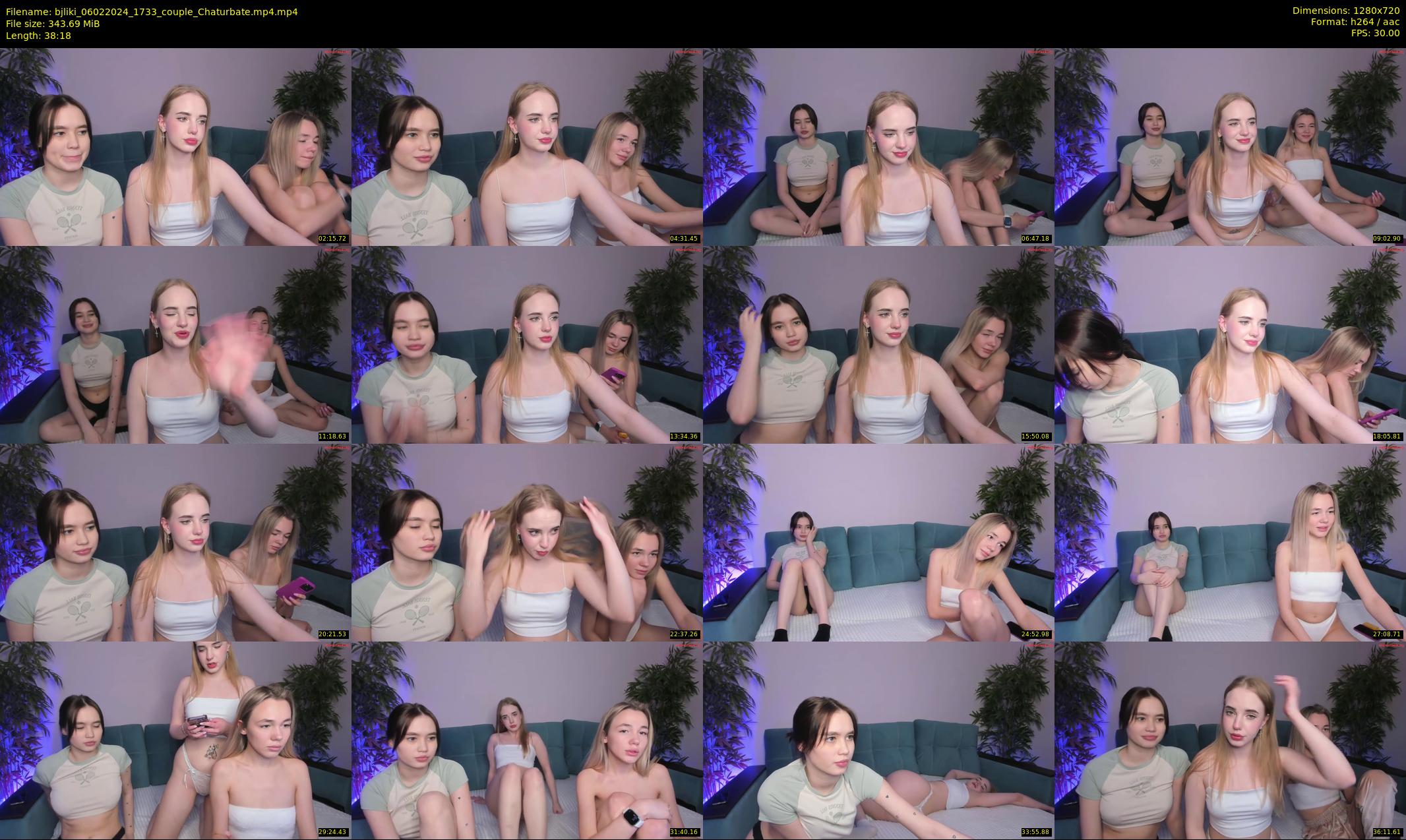 bjliki — 39 minute Chaturbate couple cam show recording, 720p, Feb 6, 2024