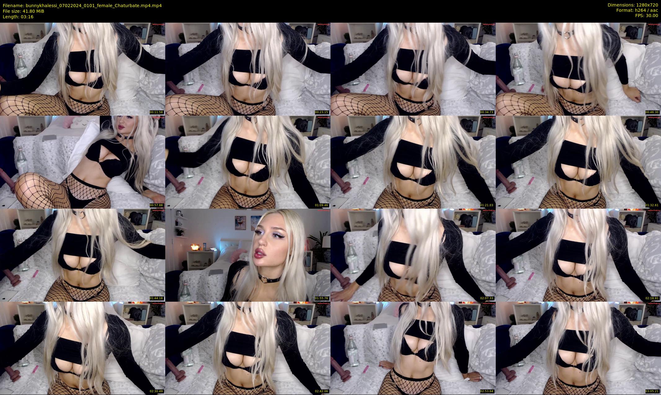 bunnykhalessi — 4 minute Chaturbate female cam show recording, 720p, Feb 7, 2024