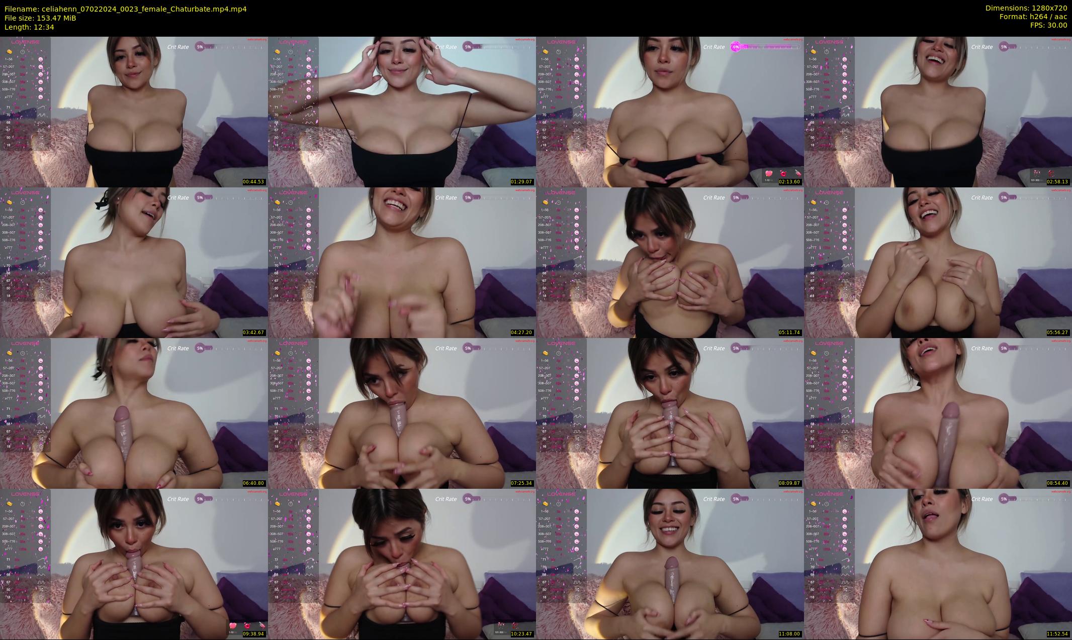celiahenn — 13 minute Chaturbate female cam show recording, 720p, Feb 7, 2024