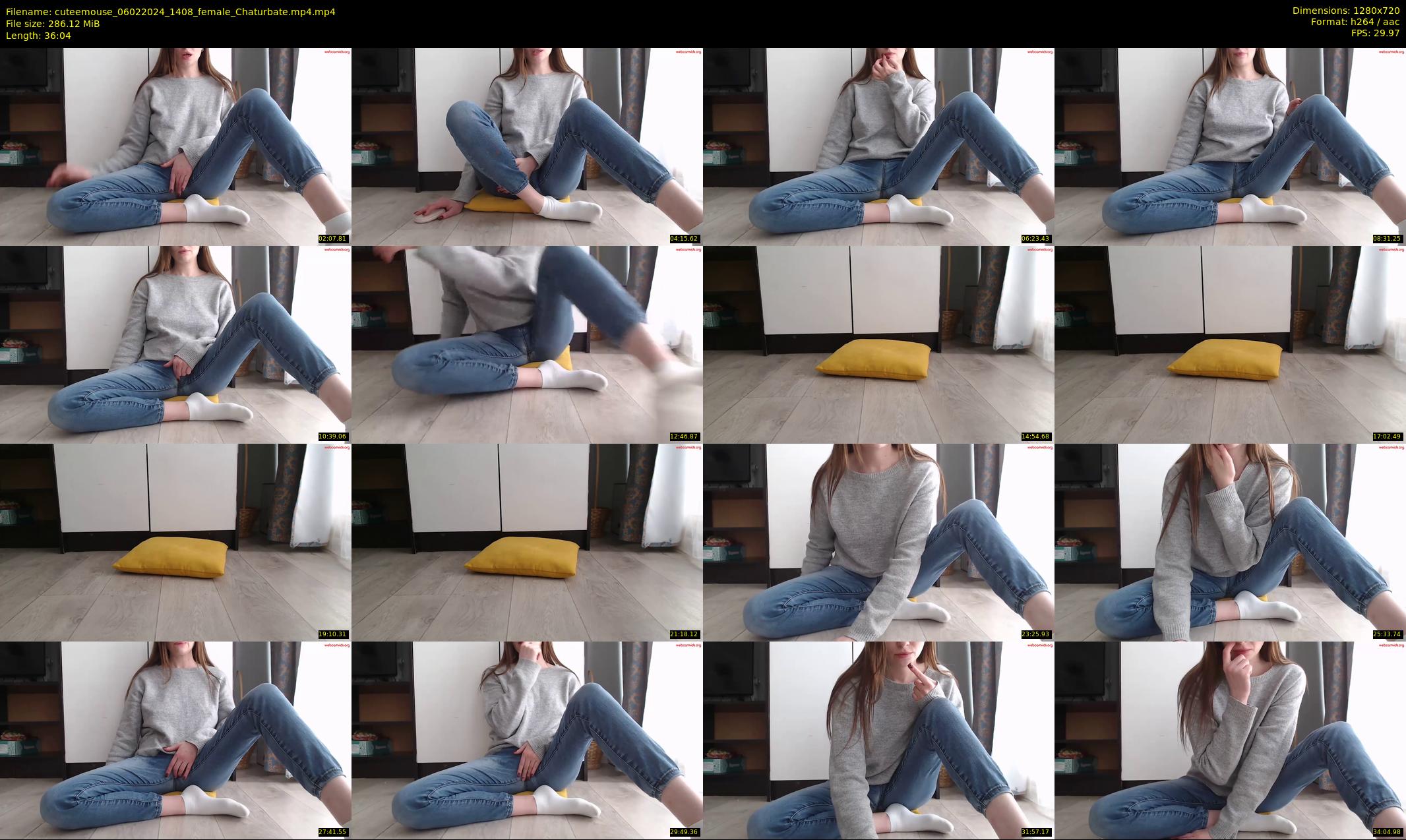 cuteemouse — 37 minute Chaturbate female cam show recording, 720p, Feb 6, 2024