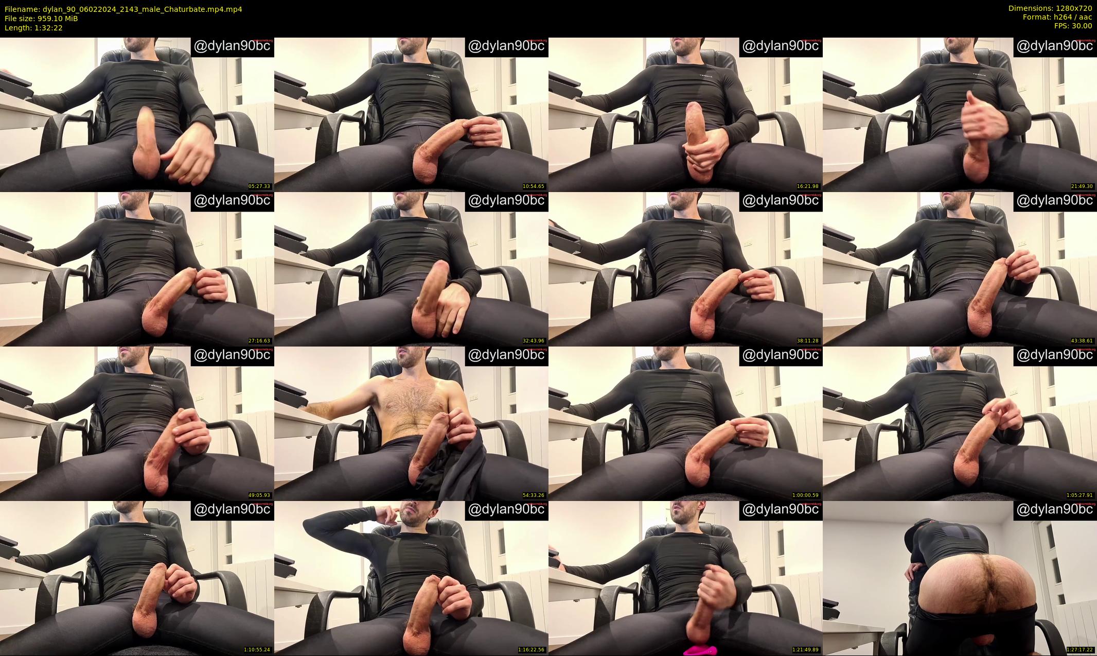 dylan_90 — 93 minute Chaturbate male cam show recording, 720p, Feb 6, 2024