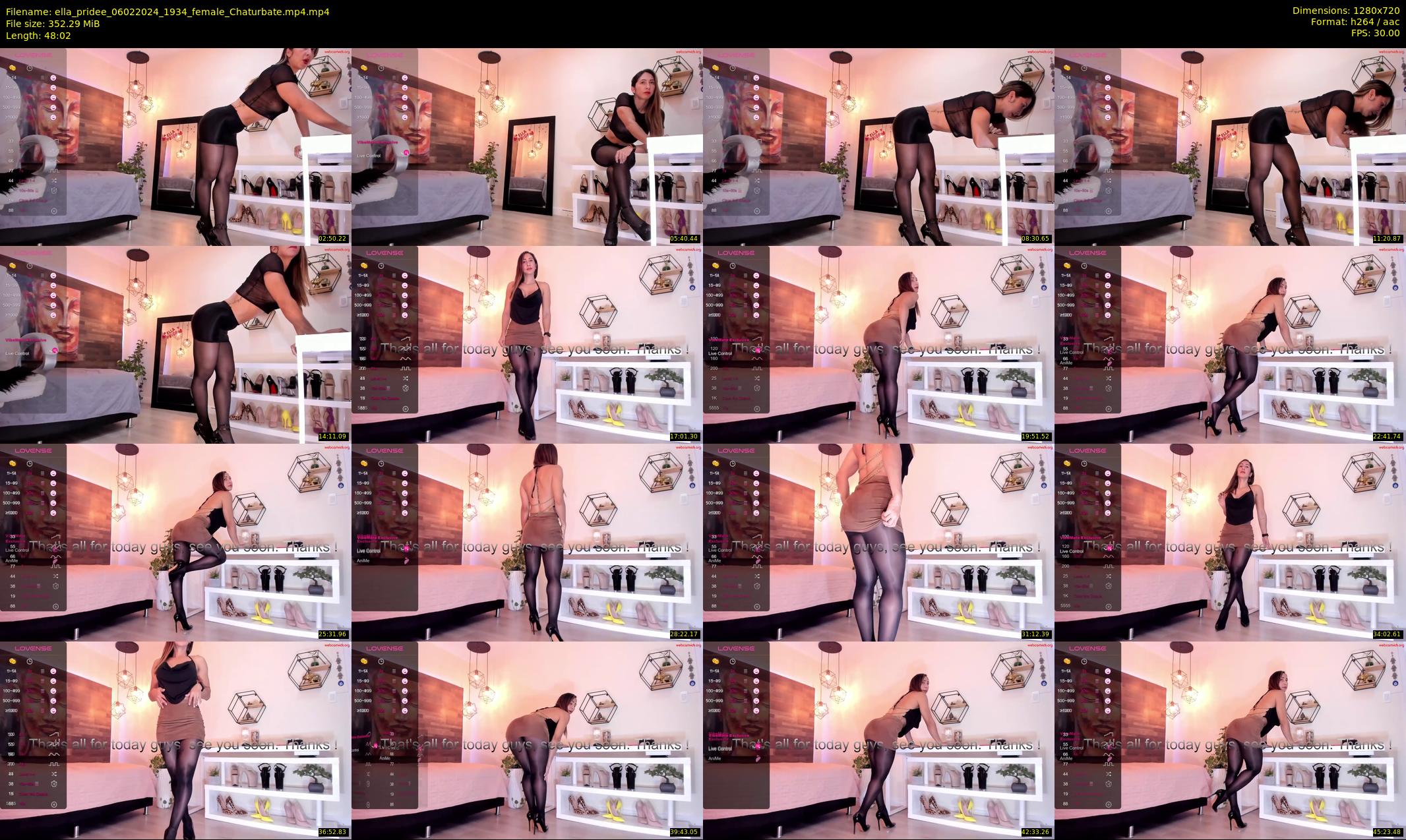 ella_pridee — 49 minute Chaturbate female cam show recording, 720p, Feb 6, 2024