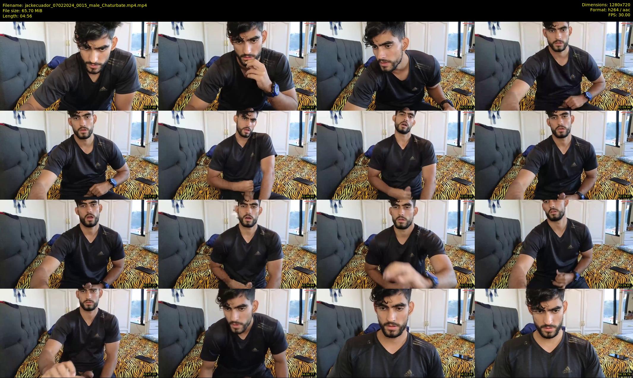 jackecuador — 5 minute Chaturbate male cam show recording, 720p, Feb 7, 2024
