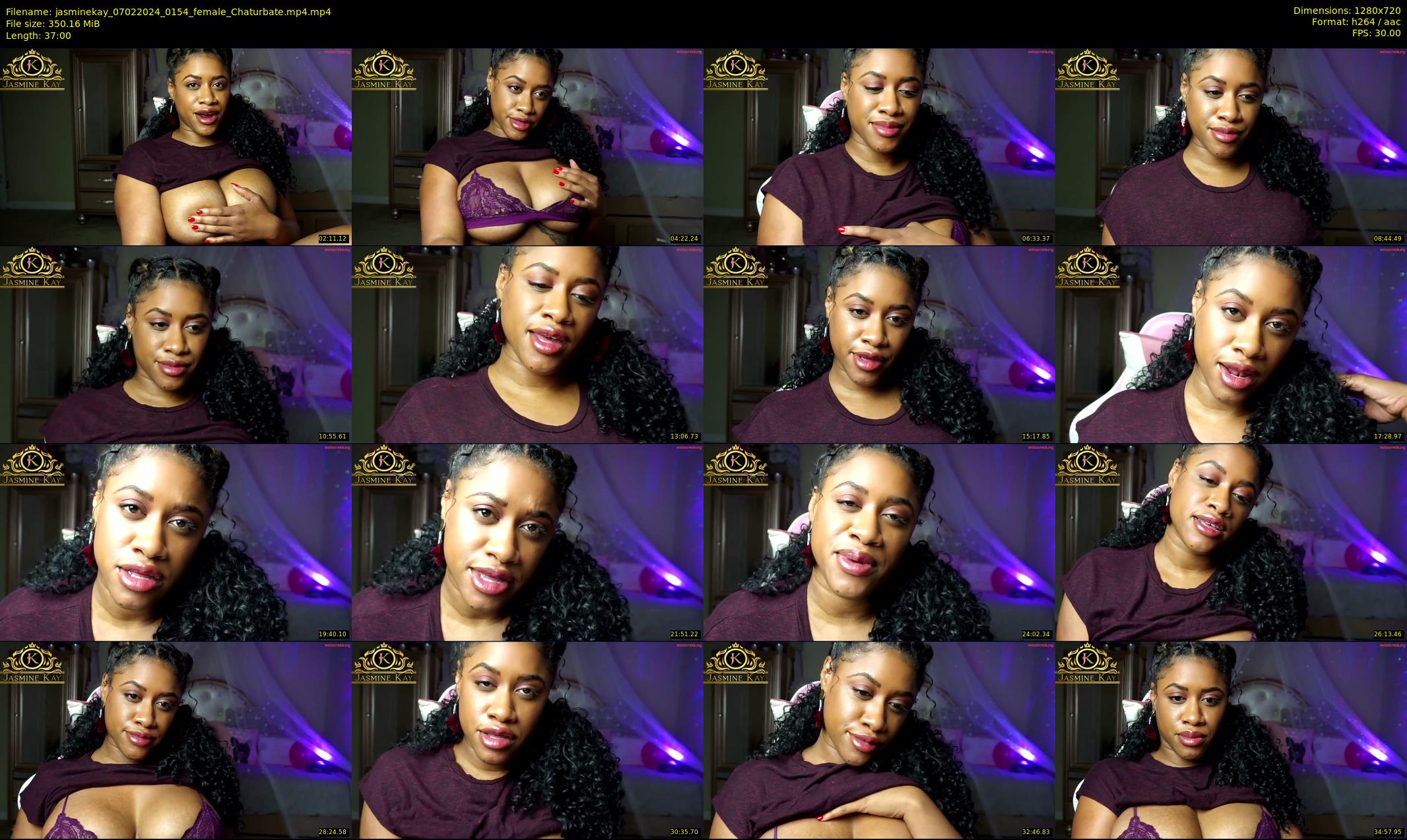 jasminekay — 37 minute Chaturbate female cam show recording, 720p, Feb 7, 2024