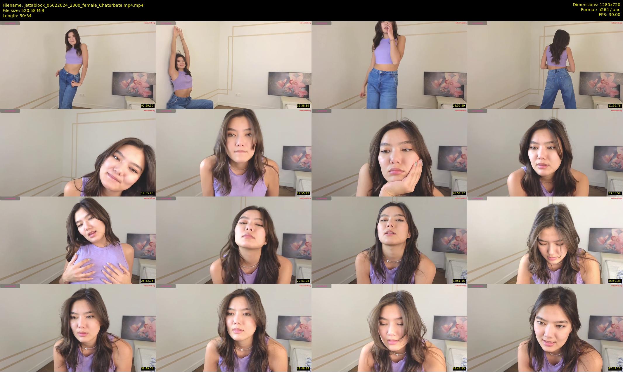 jettablock — 51 minute Chaturbate female cam show recording, 720p, Feb 6, 2024