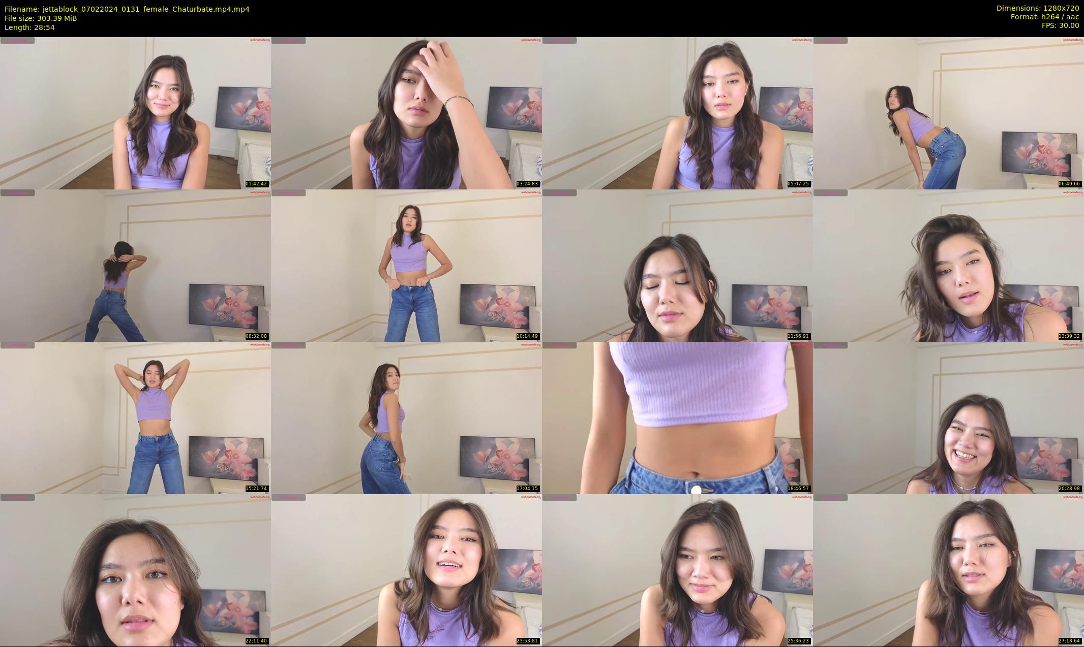 jettablock — 29 minute Chaturbate female cam show recording, 720p, Feb 7, 2024