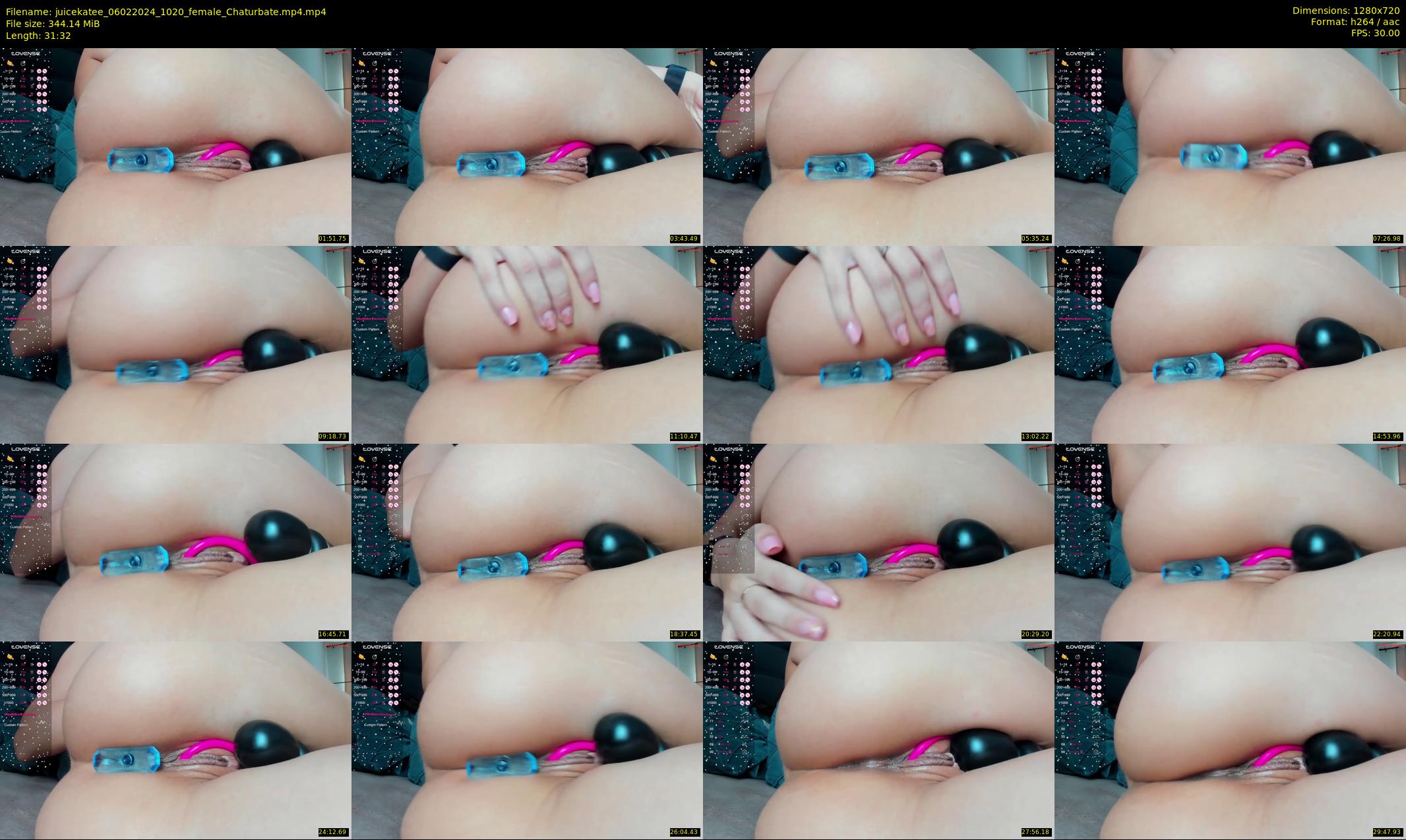 juicekatee — 32 minute Chaturbate female cam show recording, 720p, Feb 6, 2024