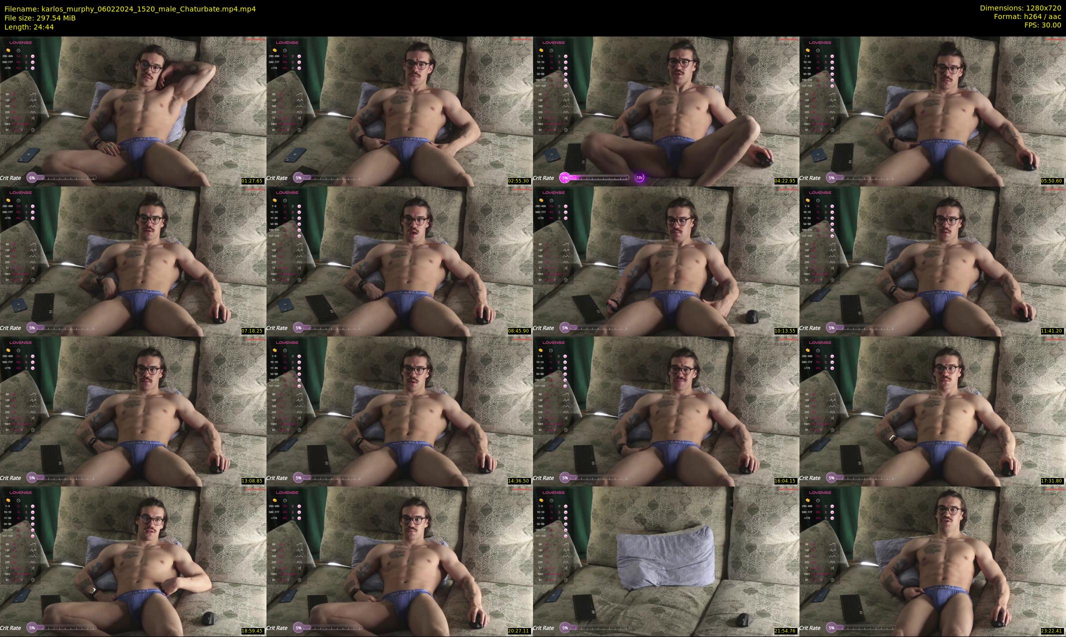 karlos_murphy — 25 minute Chaturbate male cam show recording, 720p, Feb 6, 2024