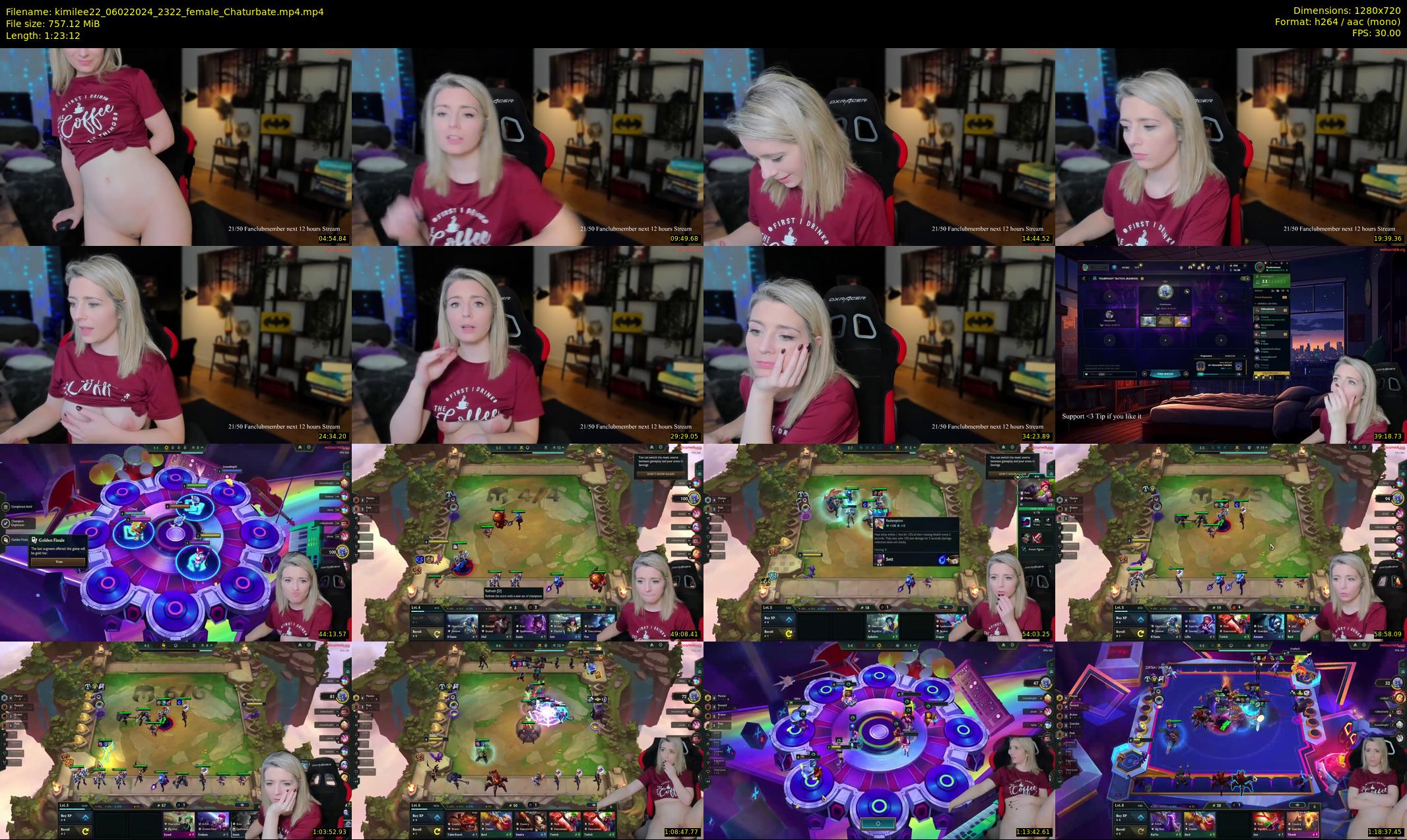 kimilee22 — 84 minute Chaturbate female cam show recording, 720p, Feb 6, 2024