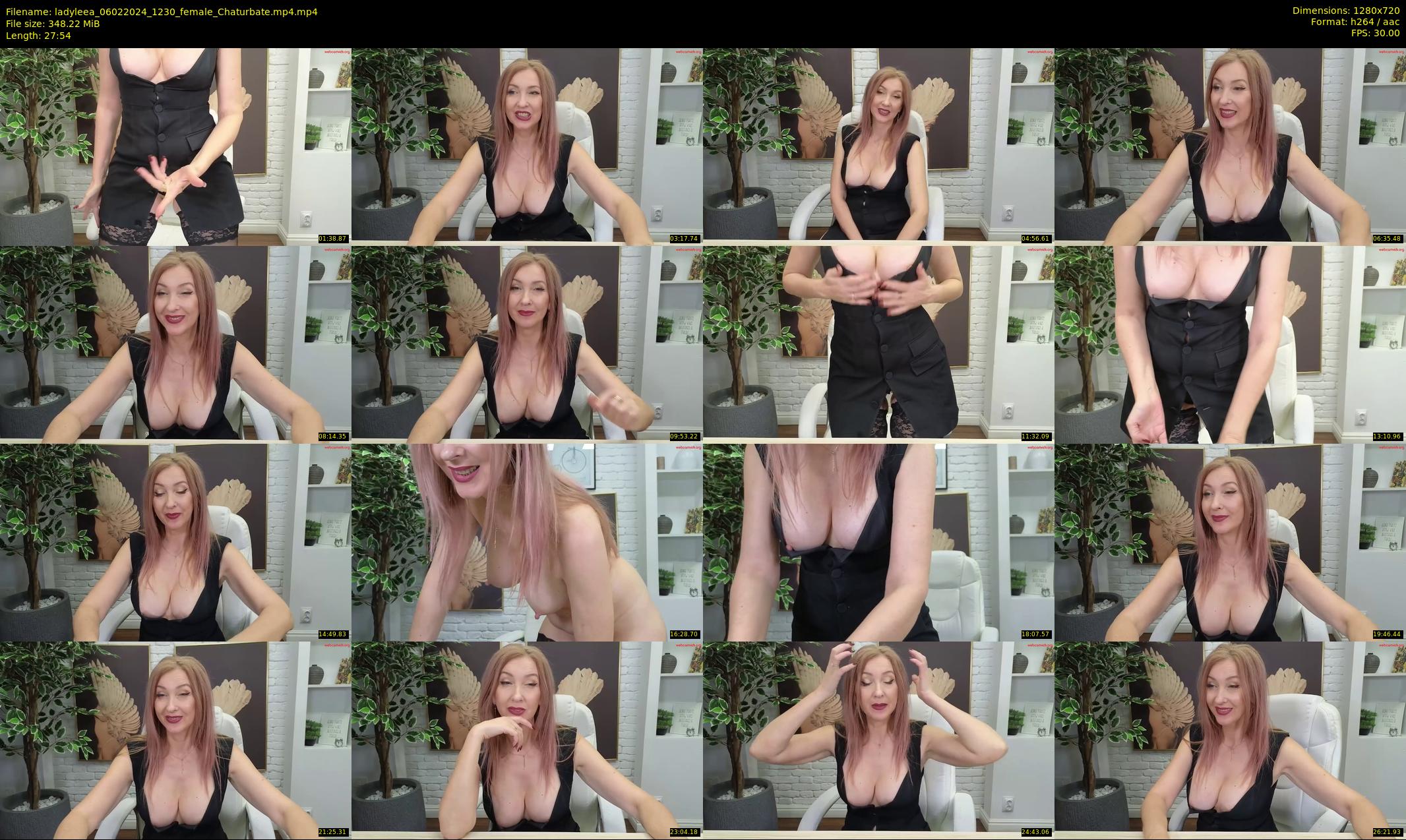 ladyleea — 28 minute Chaturbate female cam show recording, 720p, Feb 6, 2024