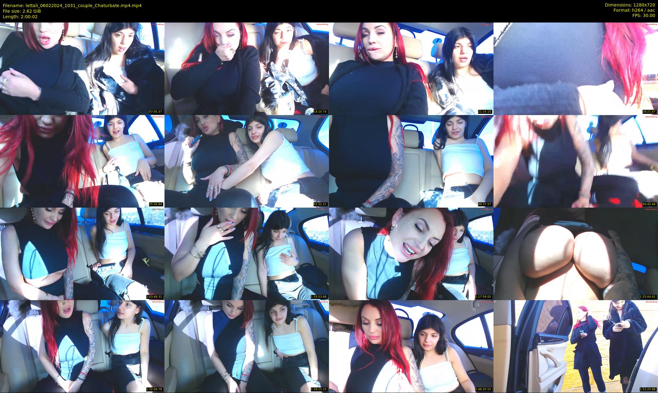 lettali — 121 minute Chaturbate female cam show recording, 720p, Feb 6, 2024