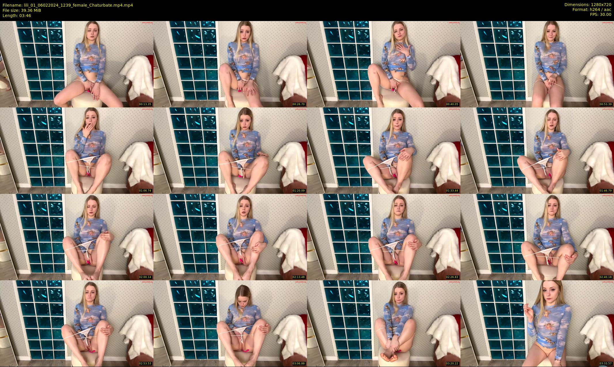 lili_01 — 4 minute Chaturbate female cam show recording, 720p, Feb 6, 2024