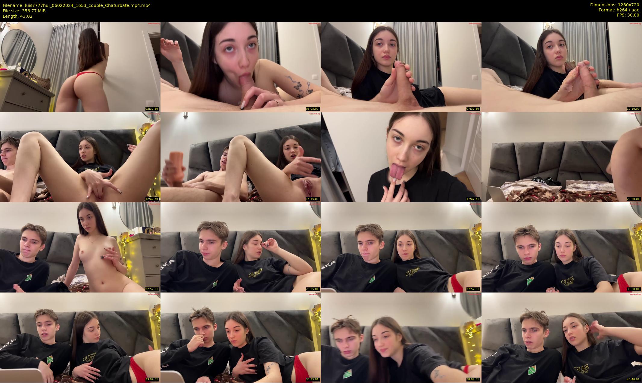 luis7777hui — 44 minute Chaturbate couple cam show recording, 720p, Feb 6, 2024