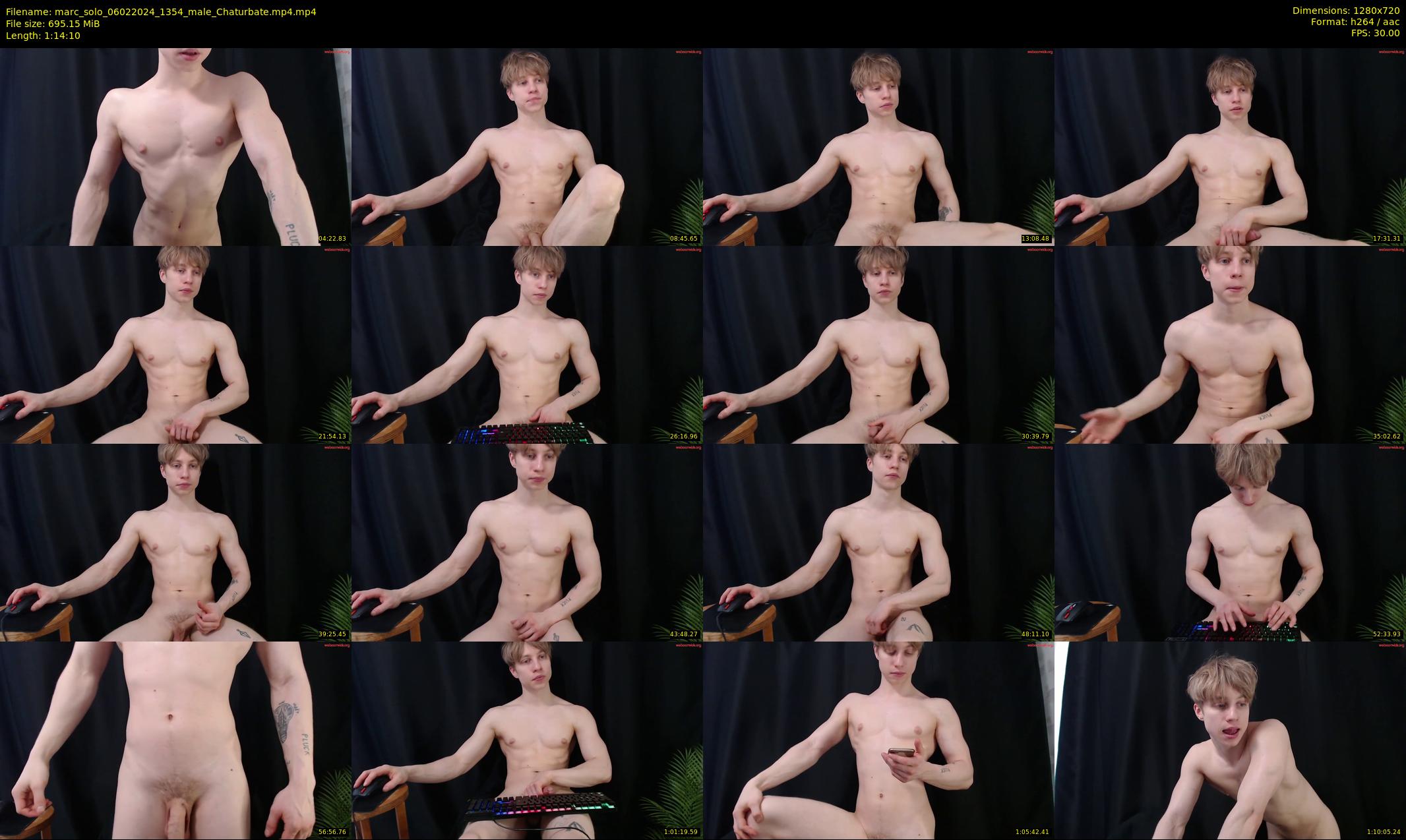 marc_solo — 75 minute Chaturbate male cam show recording, 720p, Feb 6, 2024