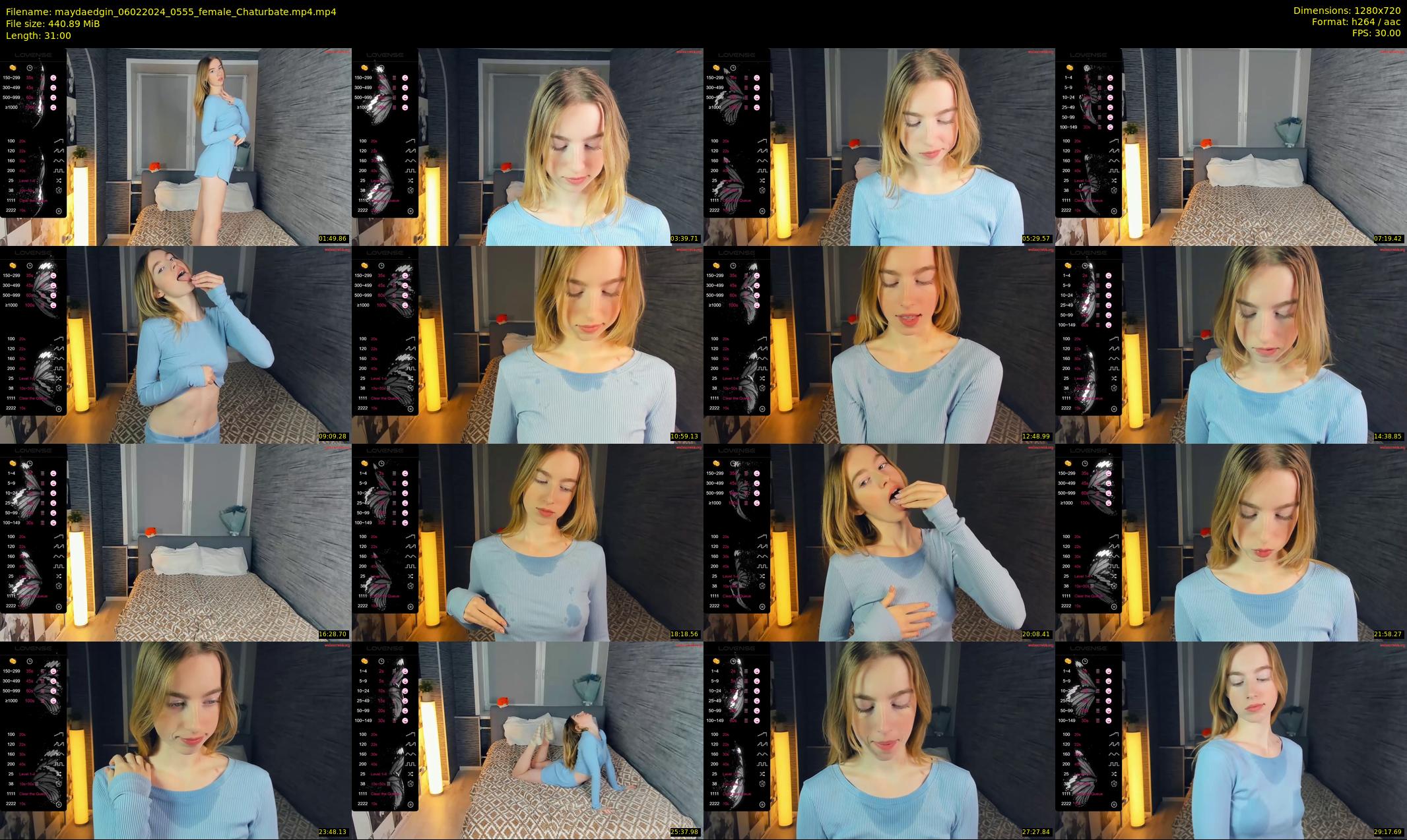 maydaedgin — 31 minute Chaturbate female cam show recording, 720p, Feb 6, 2024