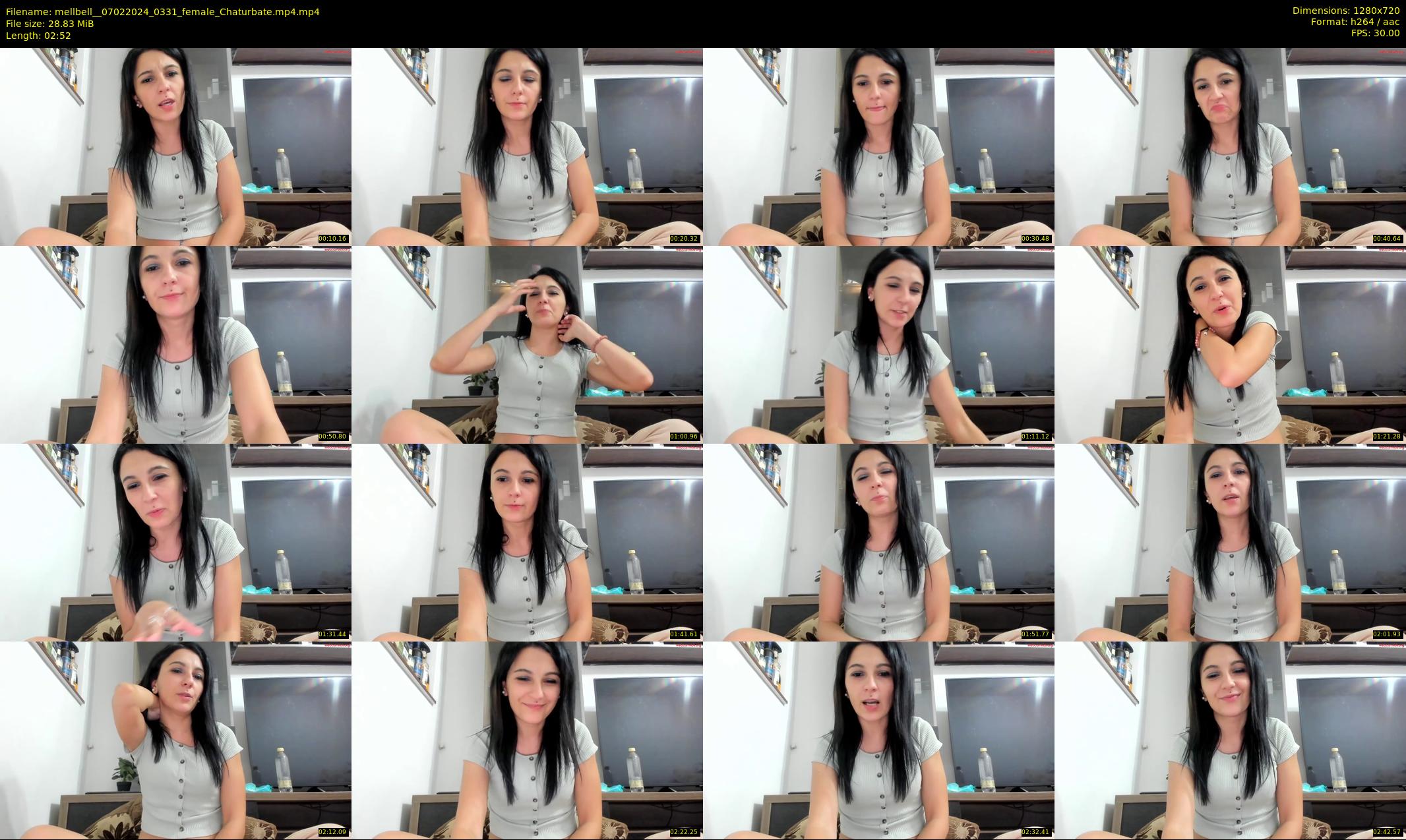 mellbell_ — 3 minute Chaturbate female cam show recording, 720p, Feb 7, 2024