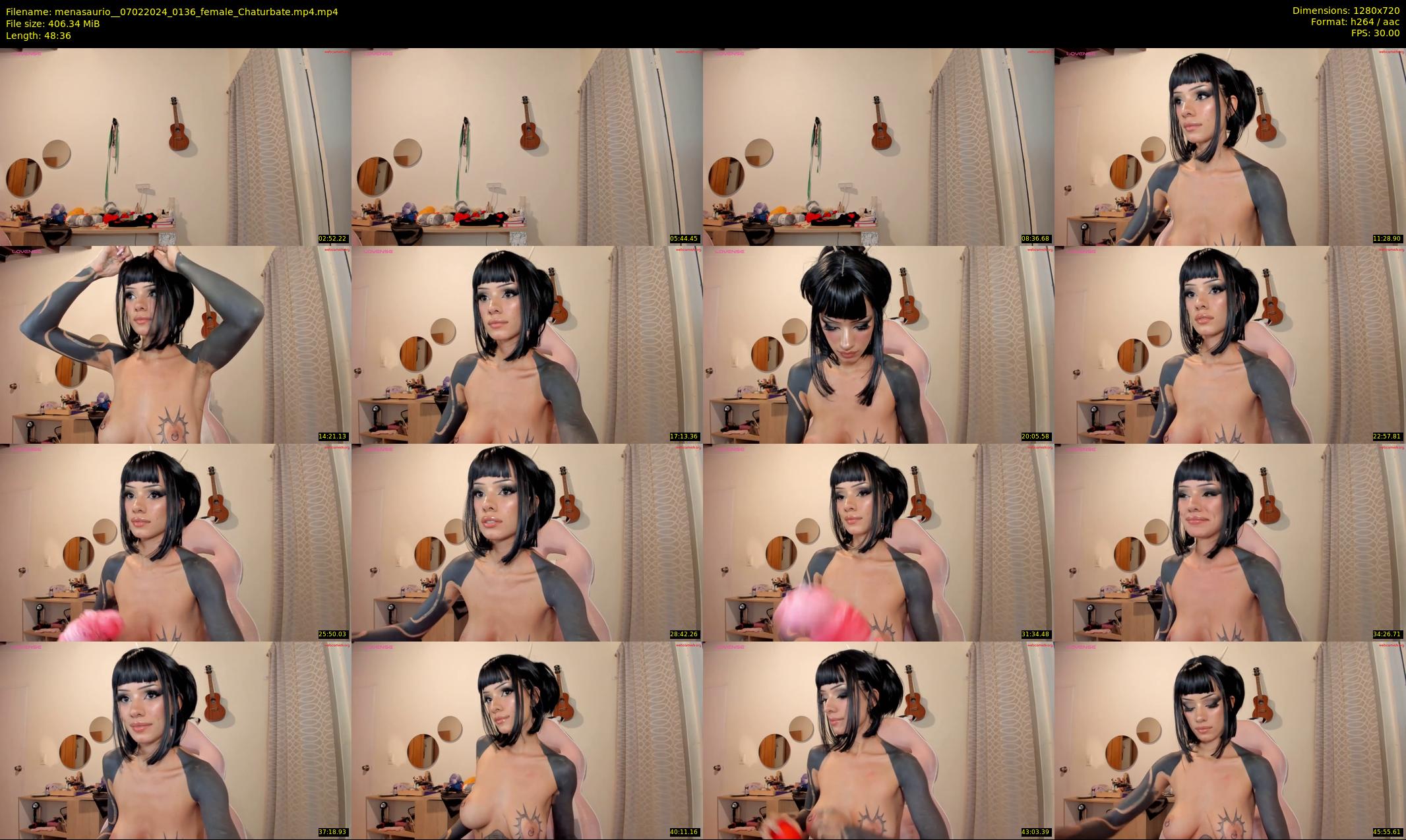 menasaurio_ — 49 minute Chaturbate female cam show recording, 720p, Feb 7, 2024