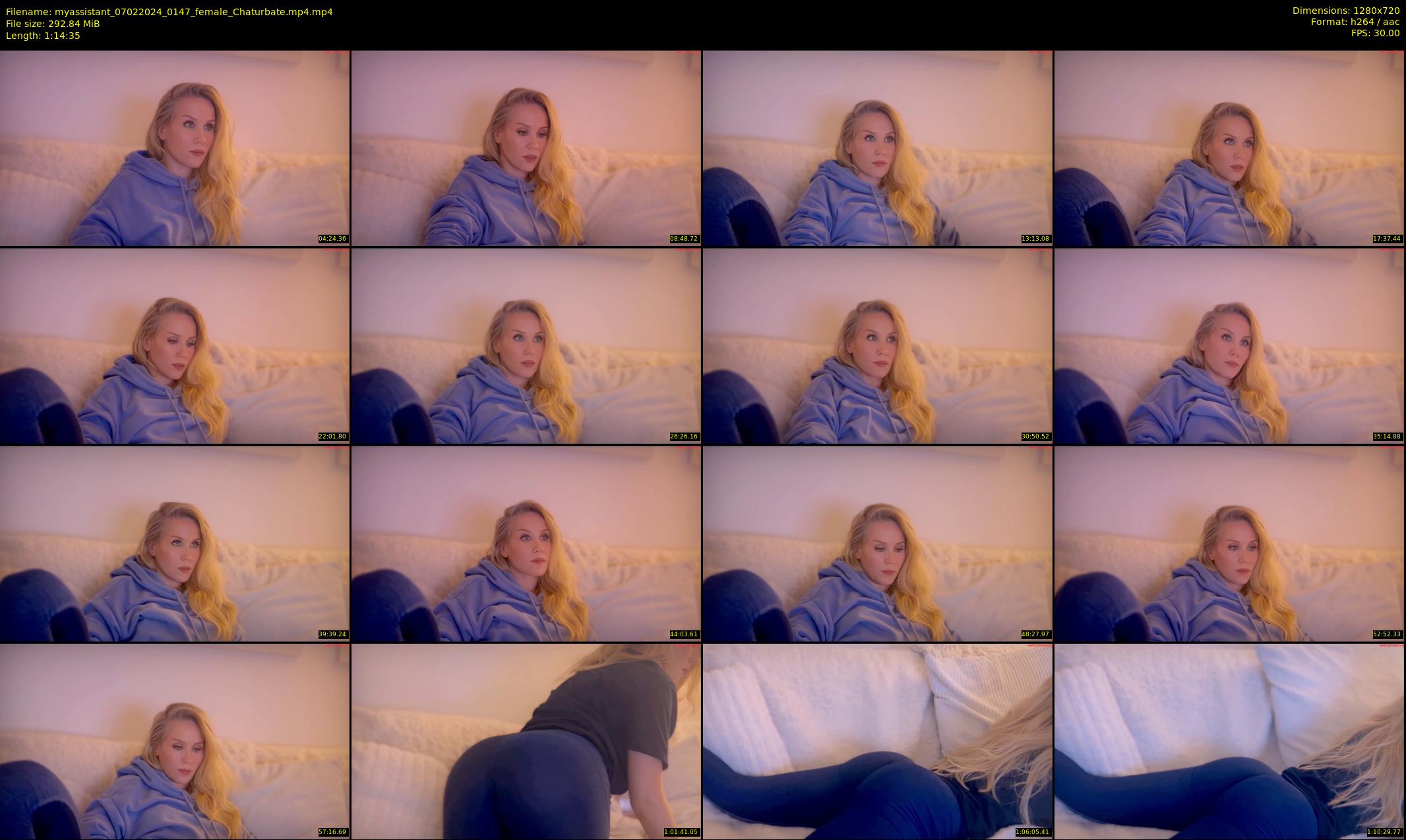 myassistant — 75 minute Chaturbate female cam show recording, 720p, Feb 7, 2024