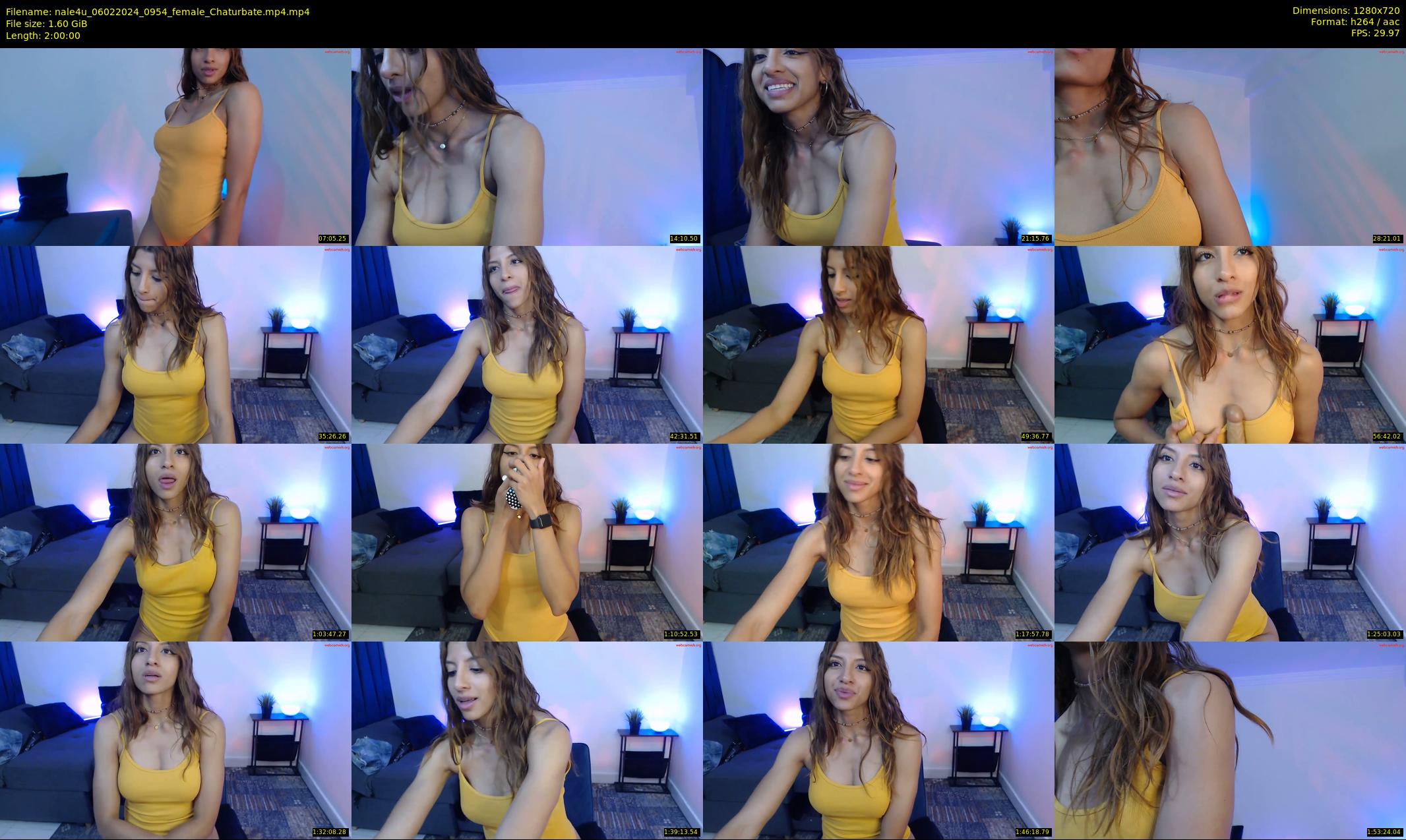 nale4u — 120 minute Chaturbate female cam show recording, 720p, Feb 6, 2024
