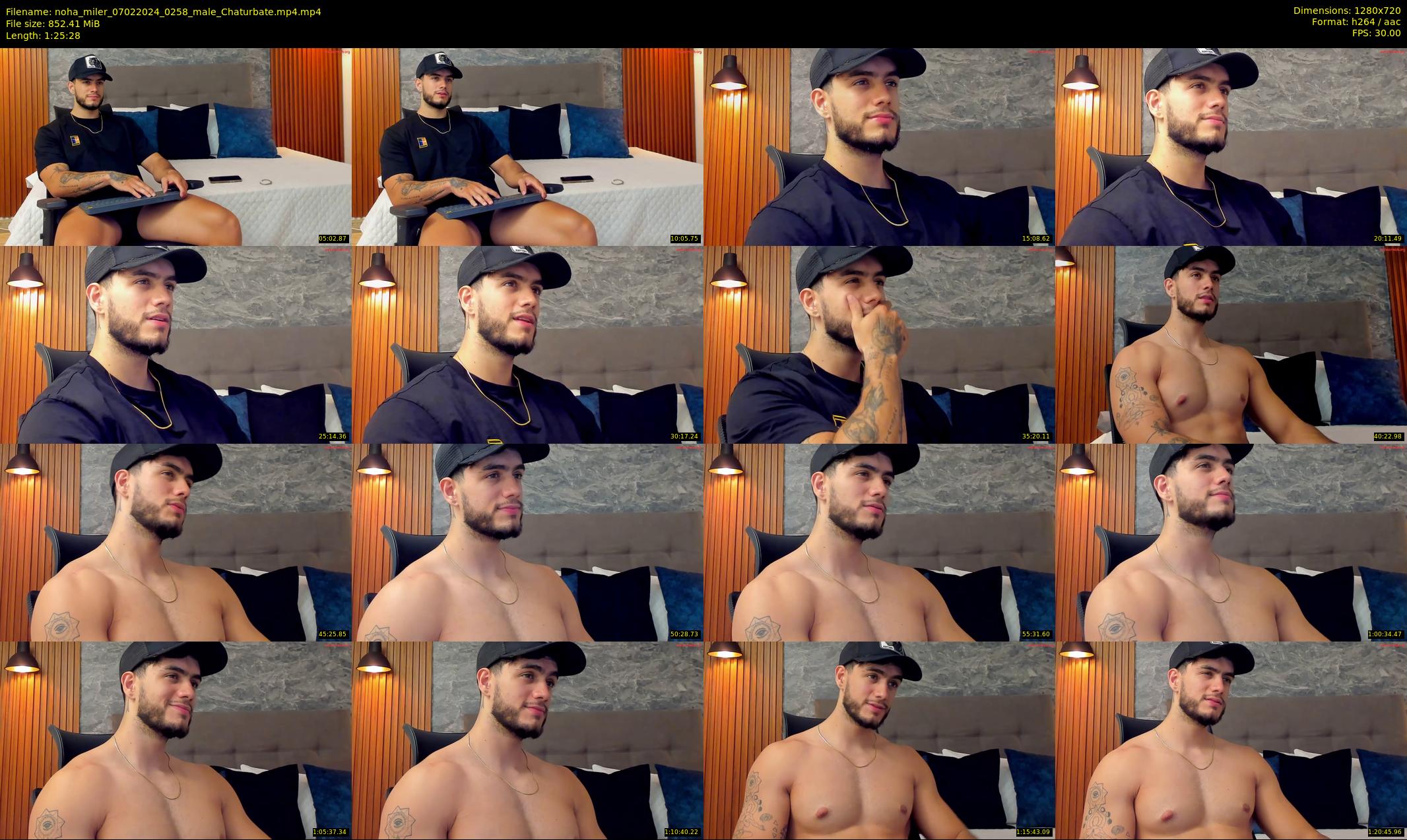 noha_miler — 86 minute Chaturbate male cam show recording, 720p, Feb 7, 2024
