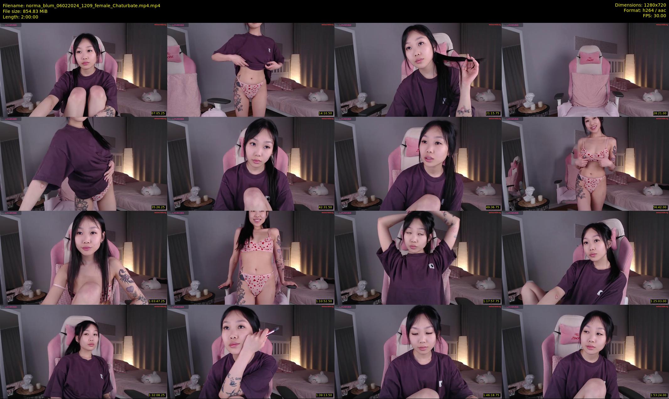 norma_blum — 120 minute Chaturbate female cam show recording, 720p, Feb 6, 2024