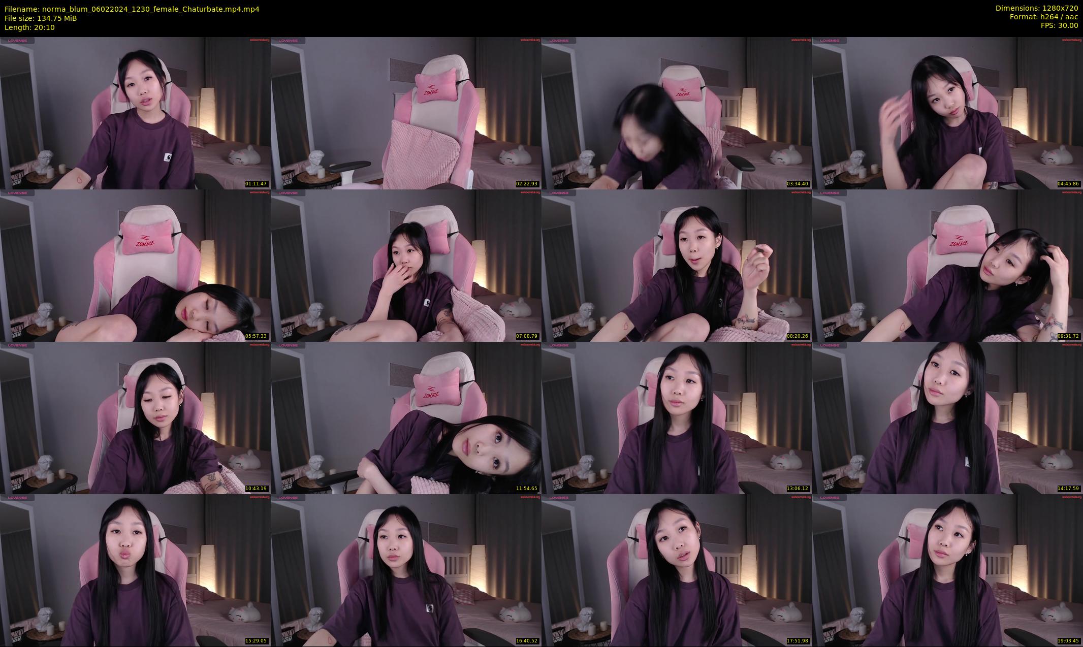 norma_blum — 21 minute Chaturbate female cam show recording, 720p, Feb 6, 2024