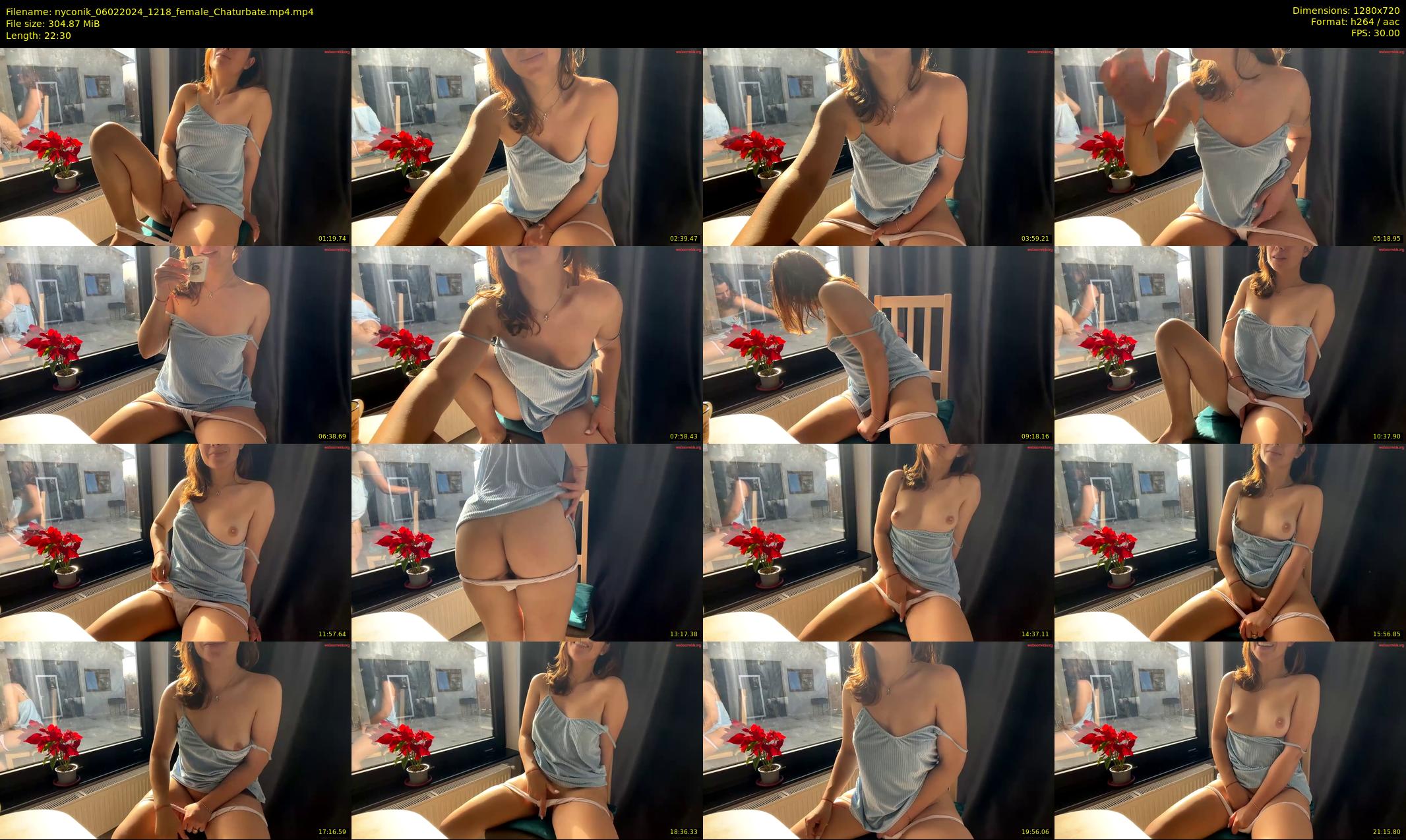 nyconik — 23 minute Chaturbate female cam show recording, 720p, Feb 6, 2024