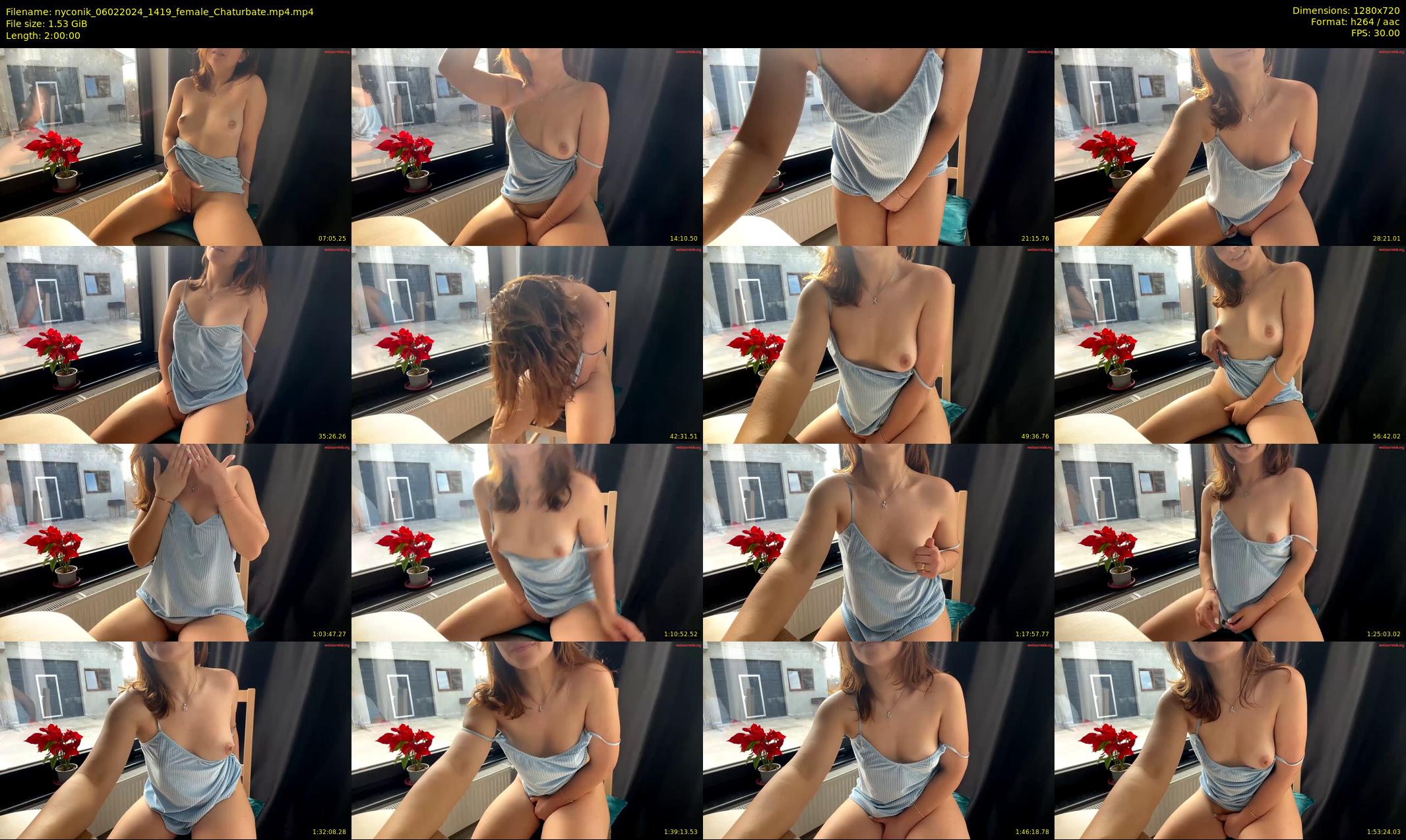 nyconik — 120 minute Chaturbate female cam show recording, 720p, Feb 6, 2024