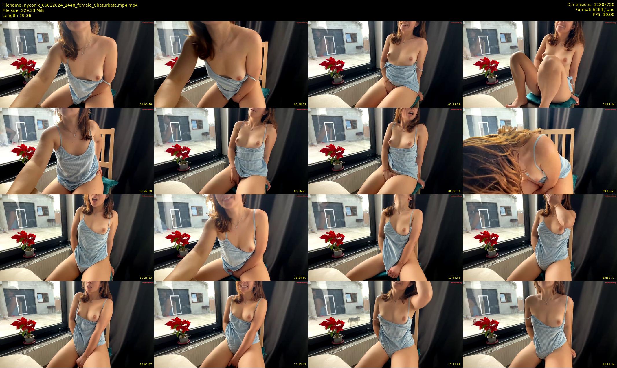 nyconik — 20 minute Chaturbate female cam show recording, 720p, Feb 6, 2024