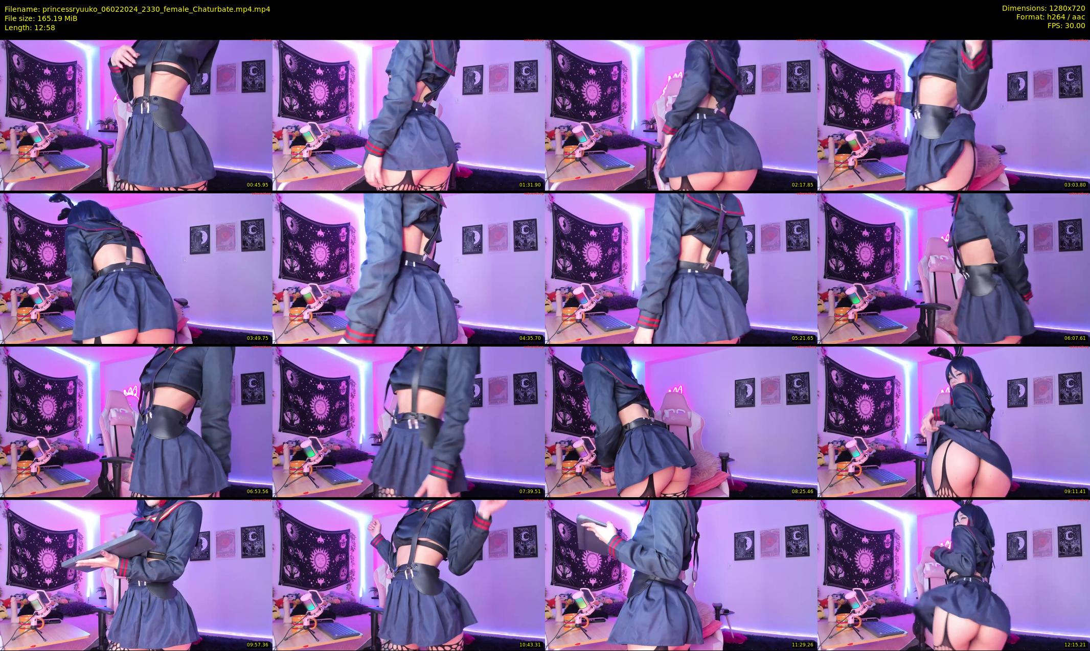 princessryuuko — 13 minute Chaturbate female cam show recording, 720p, Feb 6, 2024