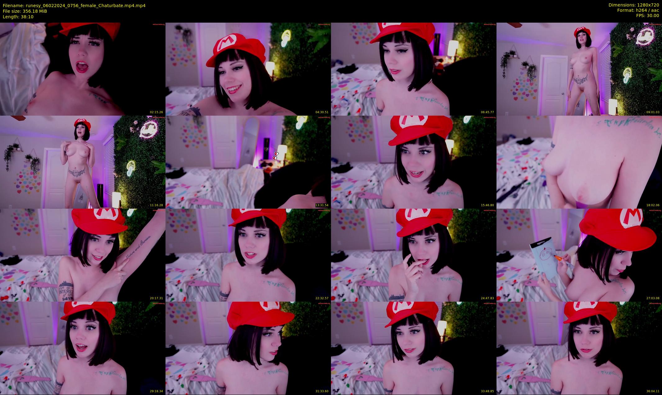 runesy — 39 minute Chaturbate female cam show recording, 720p, Feb 6, 2024
