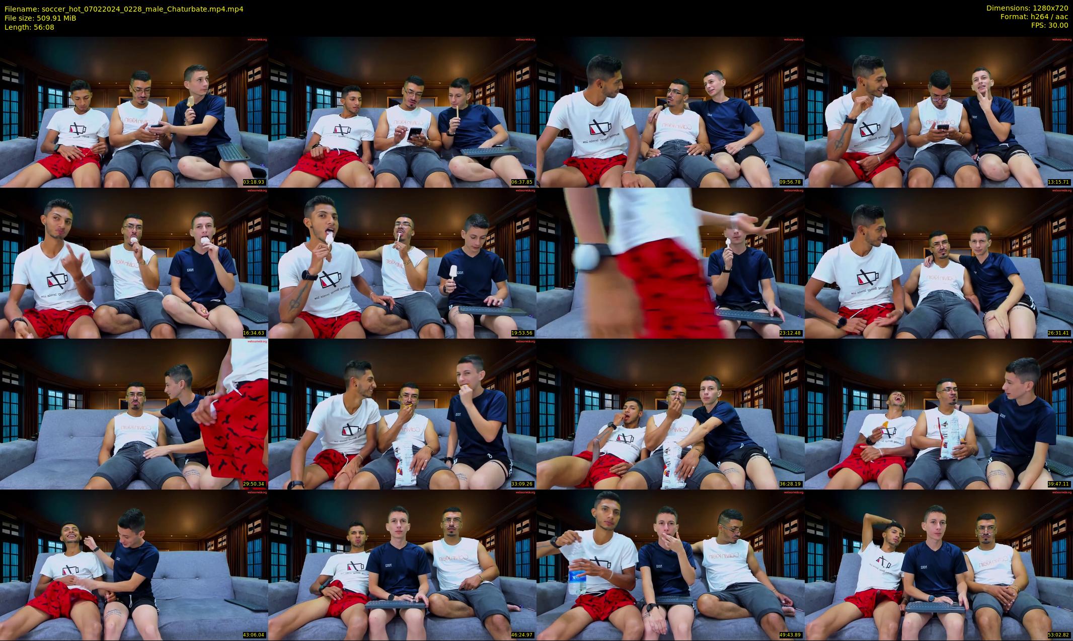 soccer_hot — 57 minute Chaturbate male cam show recording, 720p, Feb 7, 2024