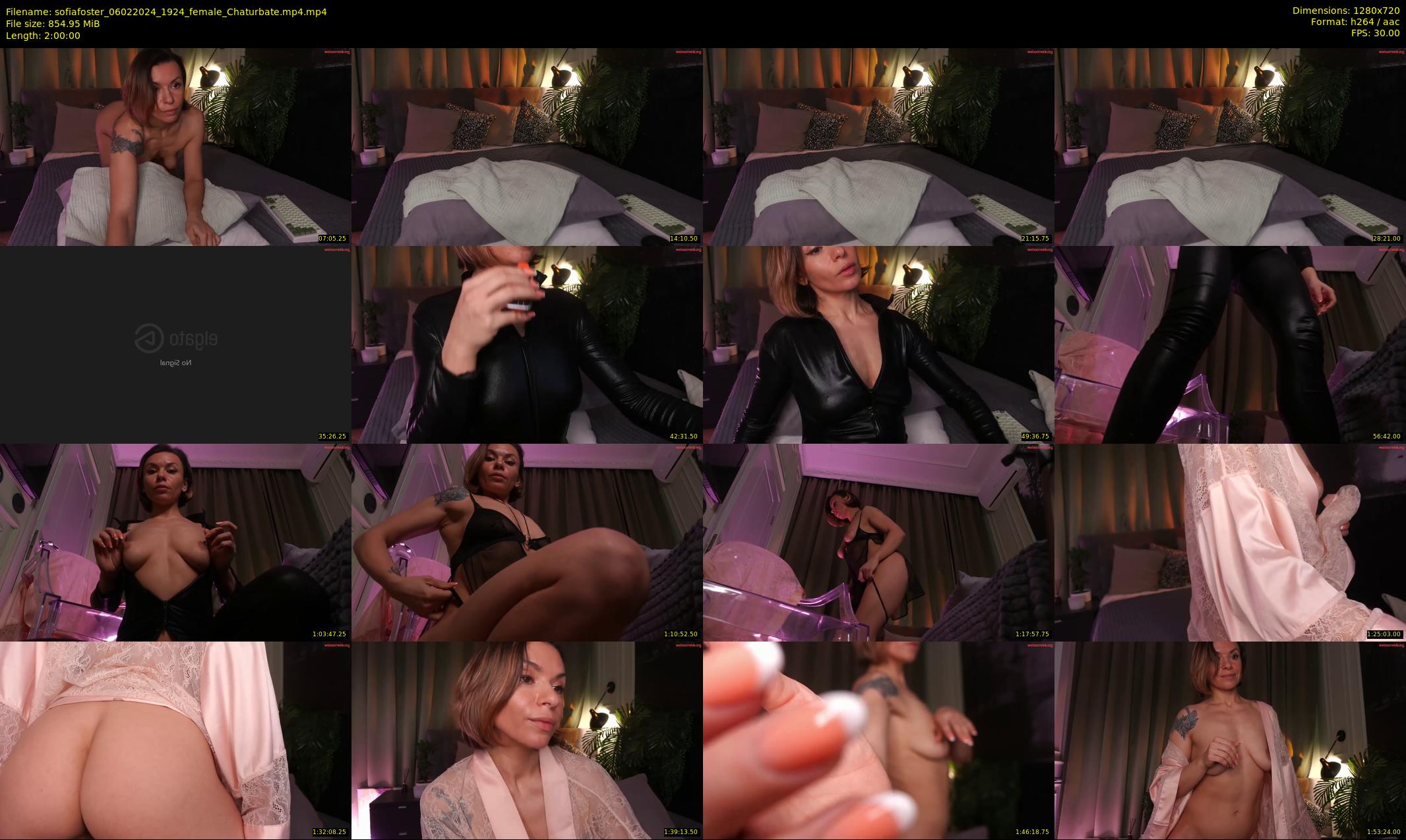 sofiafoster — 120 minute Chaturbate female cam show recording, 720p, Feb 6, 2024